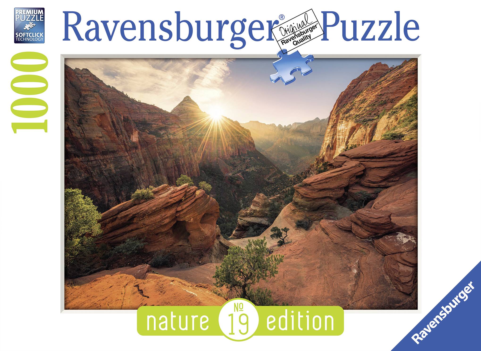 Ravensburger Puzzle Zion Canyon USA 16754 1St.