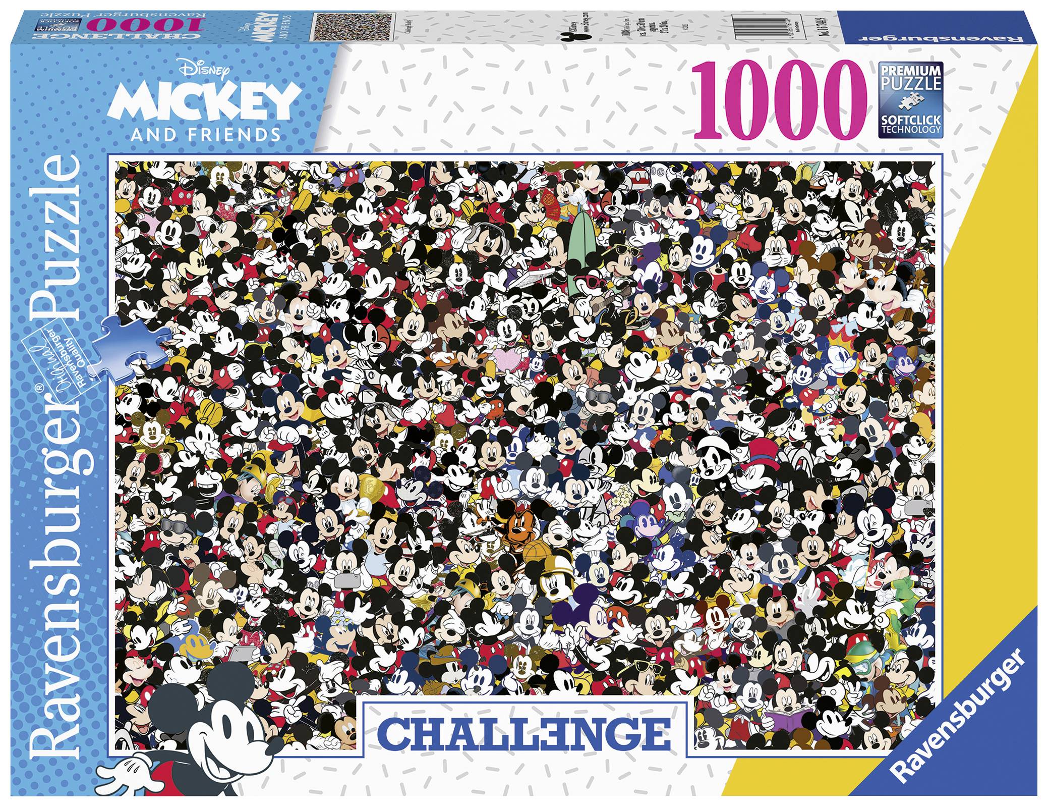 Ravensburger Puzzle Challenge Mickey 16744 1 St.