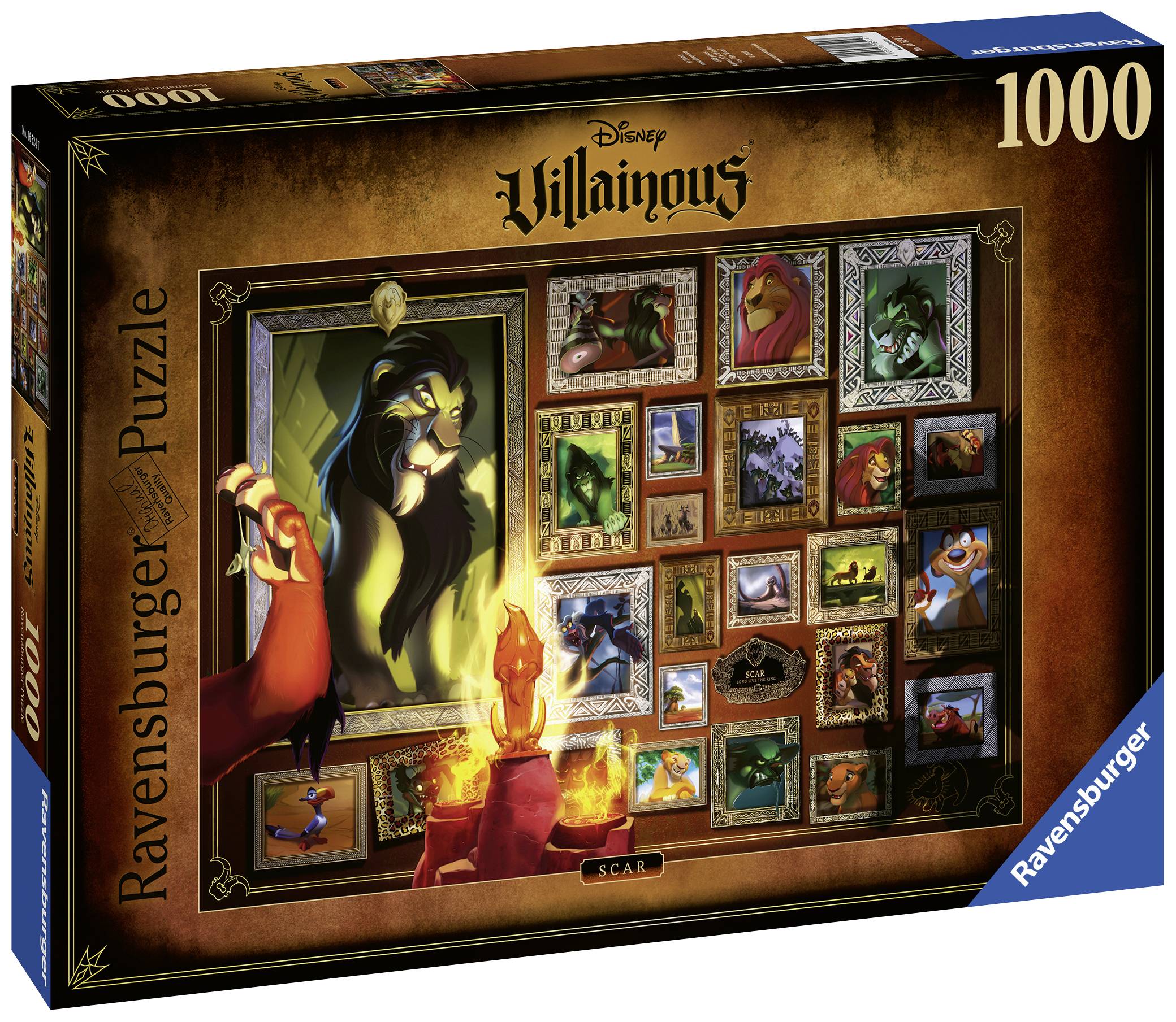 Ravensburger Puzzle Villainous: Scar 16524 1 St.