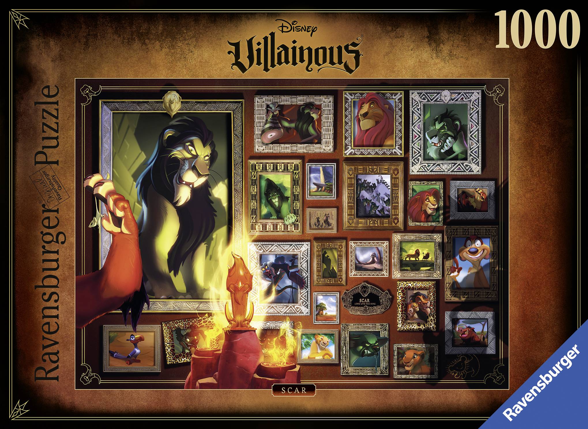 Ravensburger Puzzle Villainous: Scar 16524 1 St.