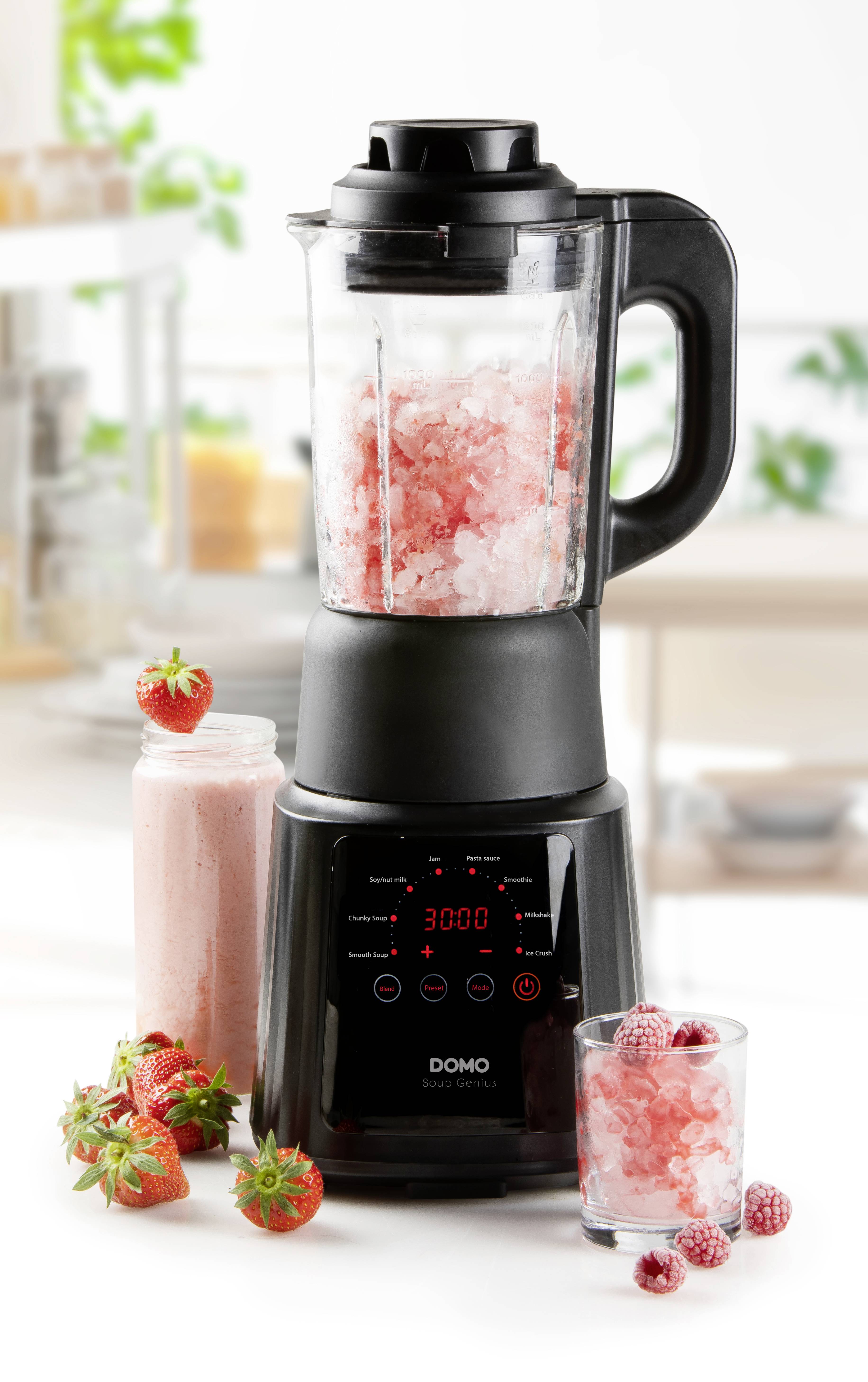 DOMO Digital Genius DO726BL Suppenbereiter Schwarz