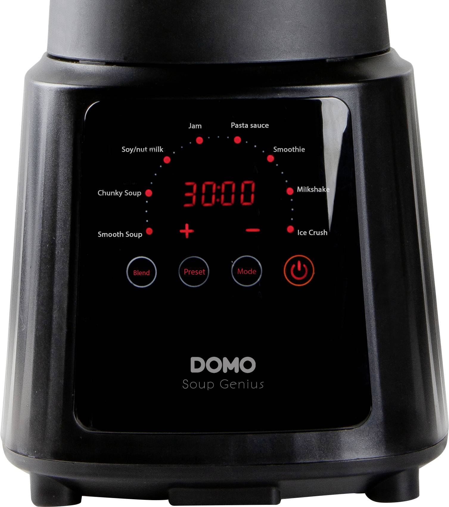 DOMO Digital Genius DO726BL Suppenbereiter Schwarz