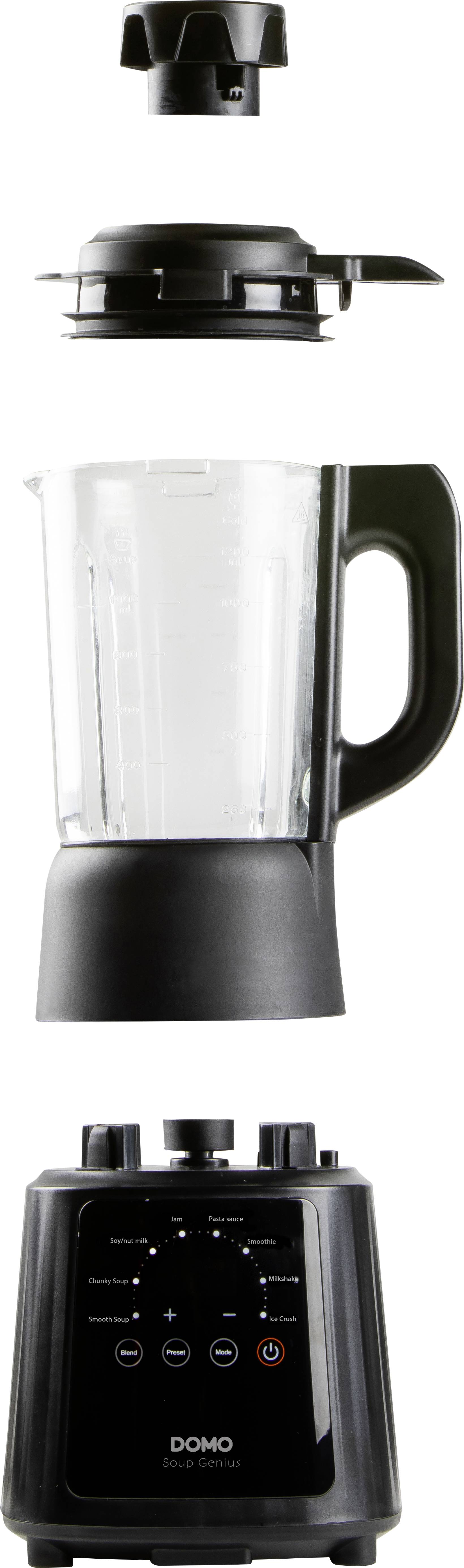 DOMO Digital Genius DO726BL Suppenbereiter Schwarz