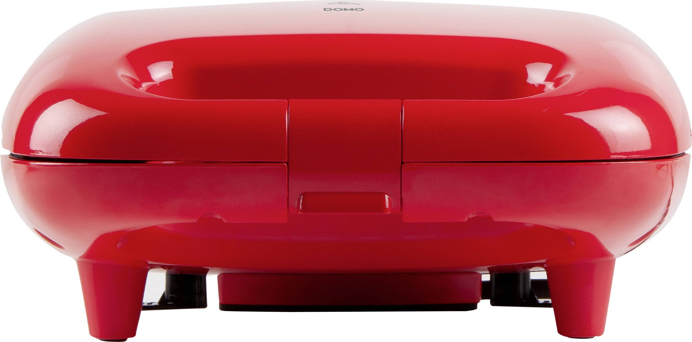 DOMO Snack Party 5in1 Sandwich-Toaster Cool-Touch-Gehäuse, Antihaftbeschichtung Rot