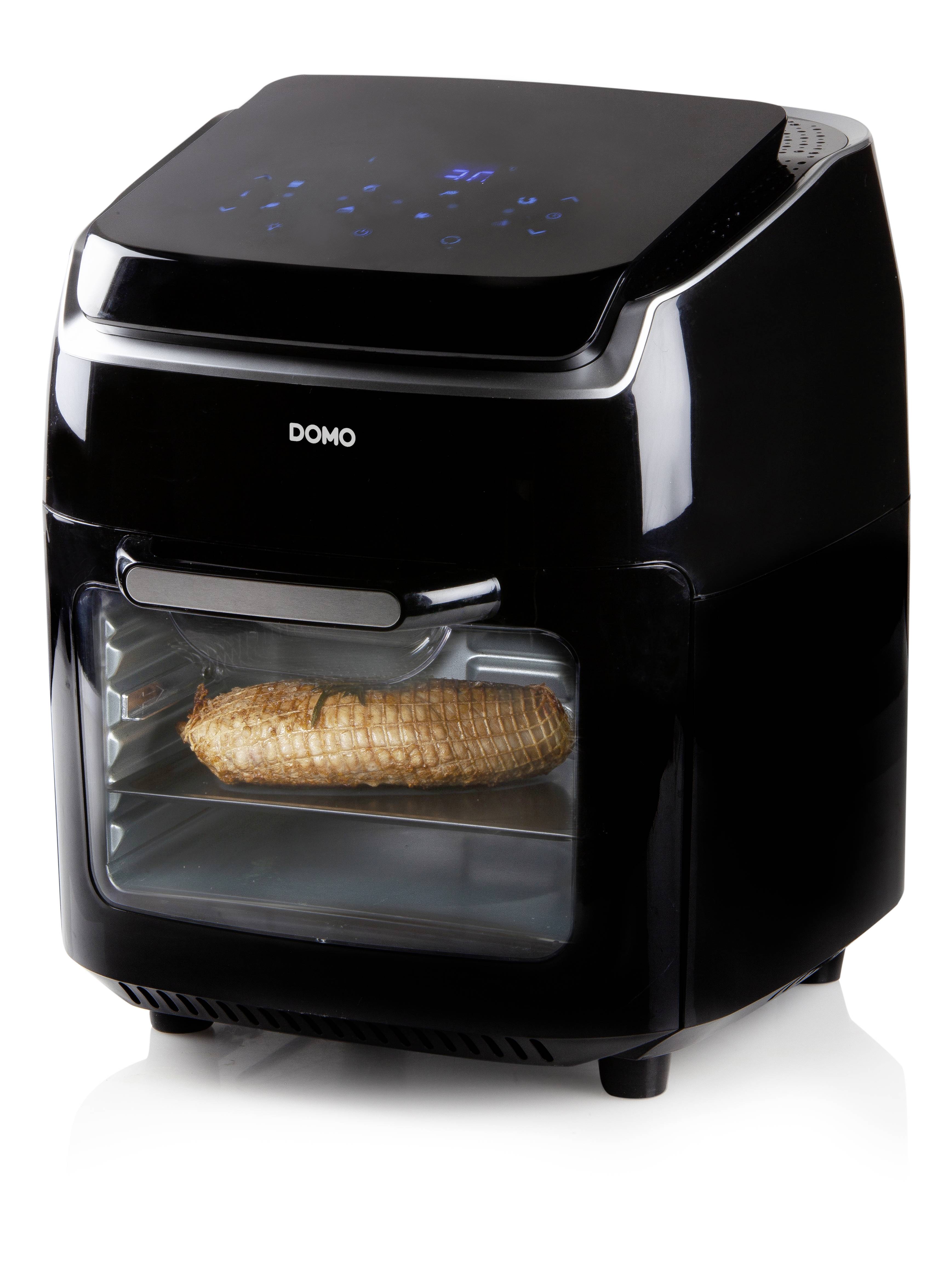 DOMO DO534FR Fritteuse 10 l mit Display, Timerfunktion Schwarz