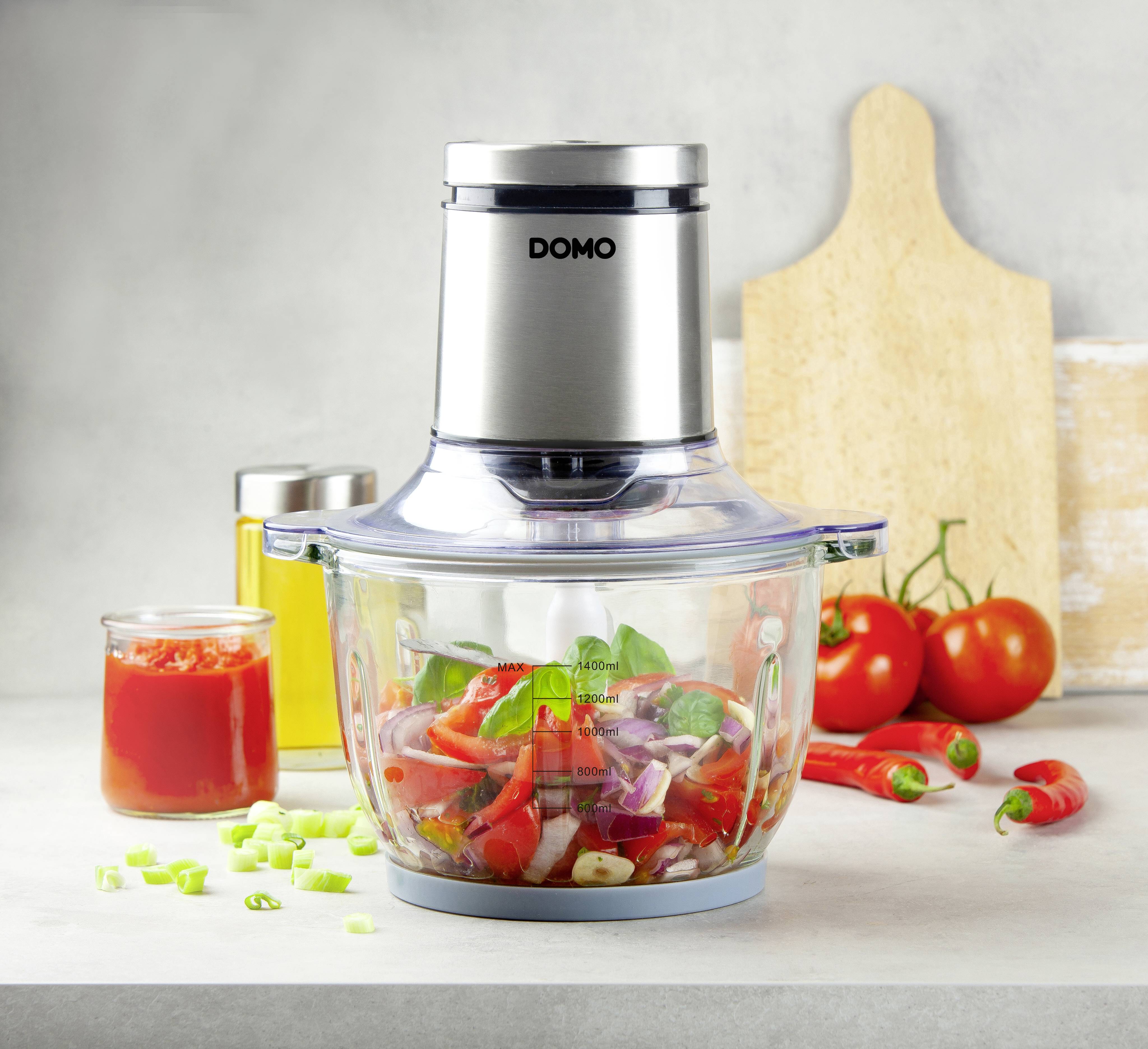 DOMO DO9244MC Zerkleinerer Edelstahl