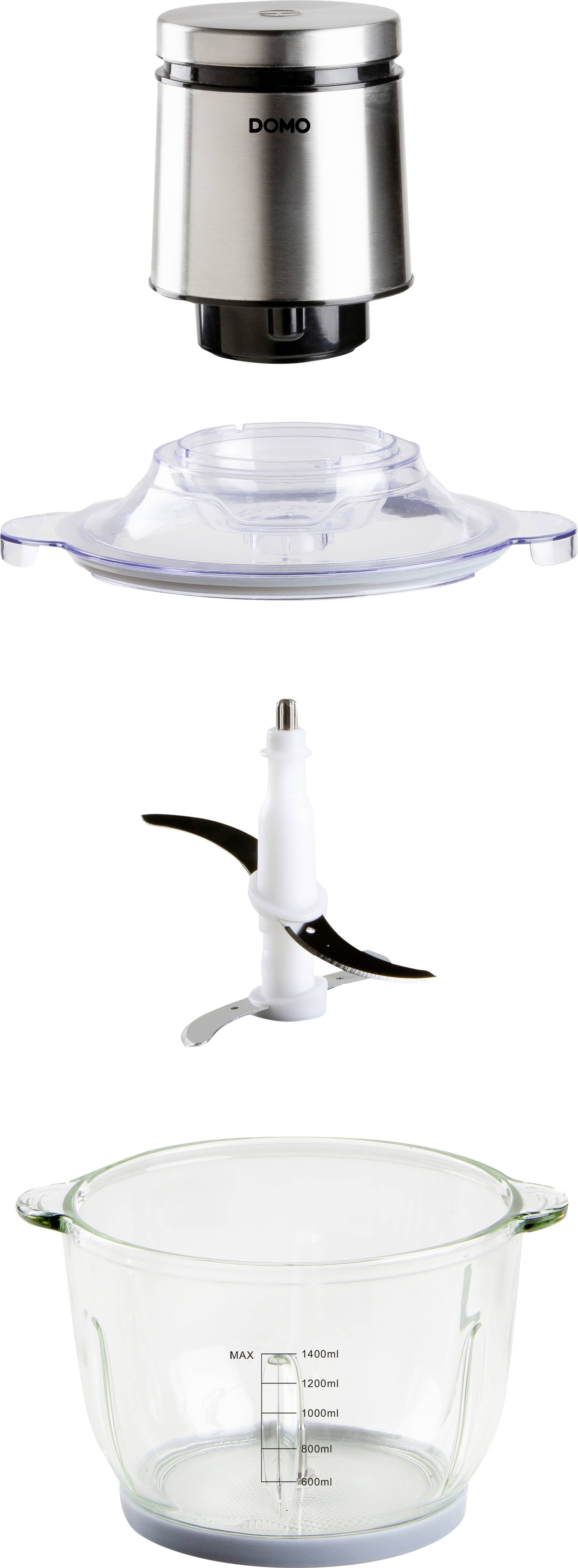 DOMO DO9244MC Zerkleinerer Edelstahl