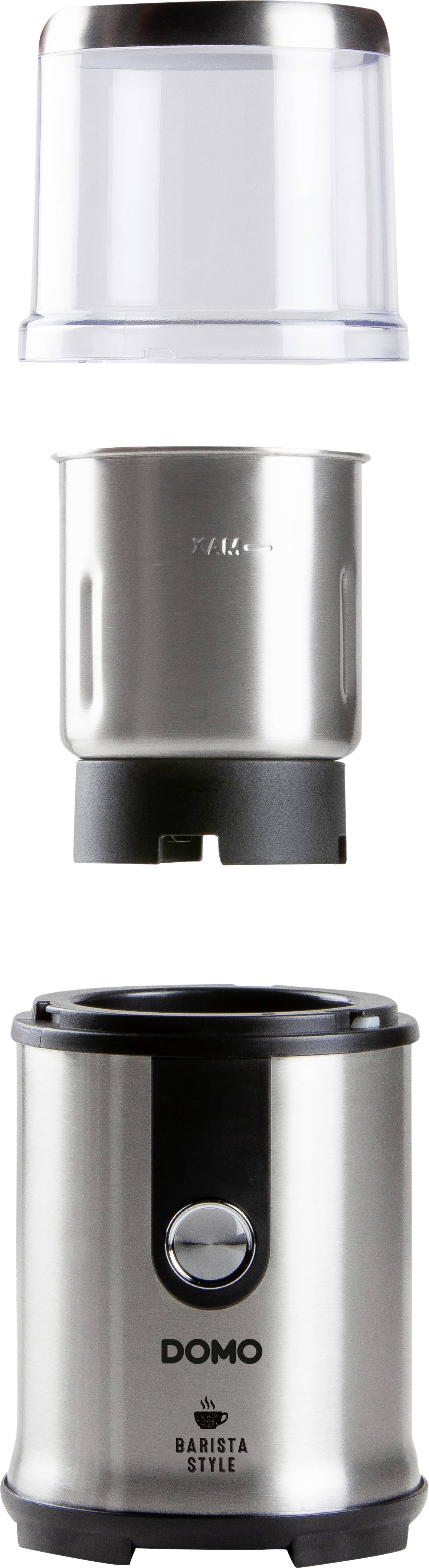 DOMO DO723K Kaffeemühle Silber