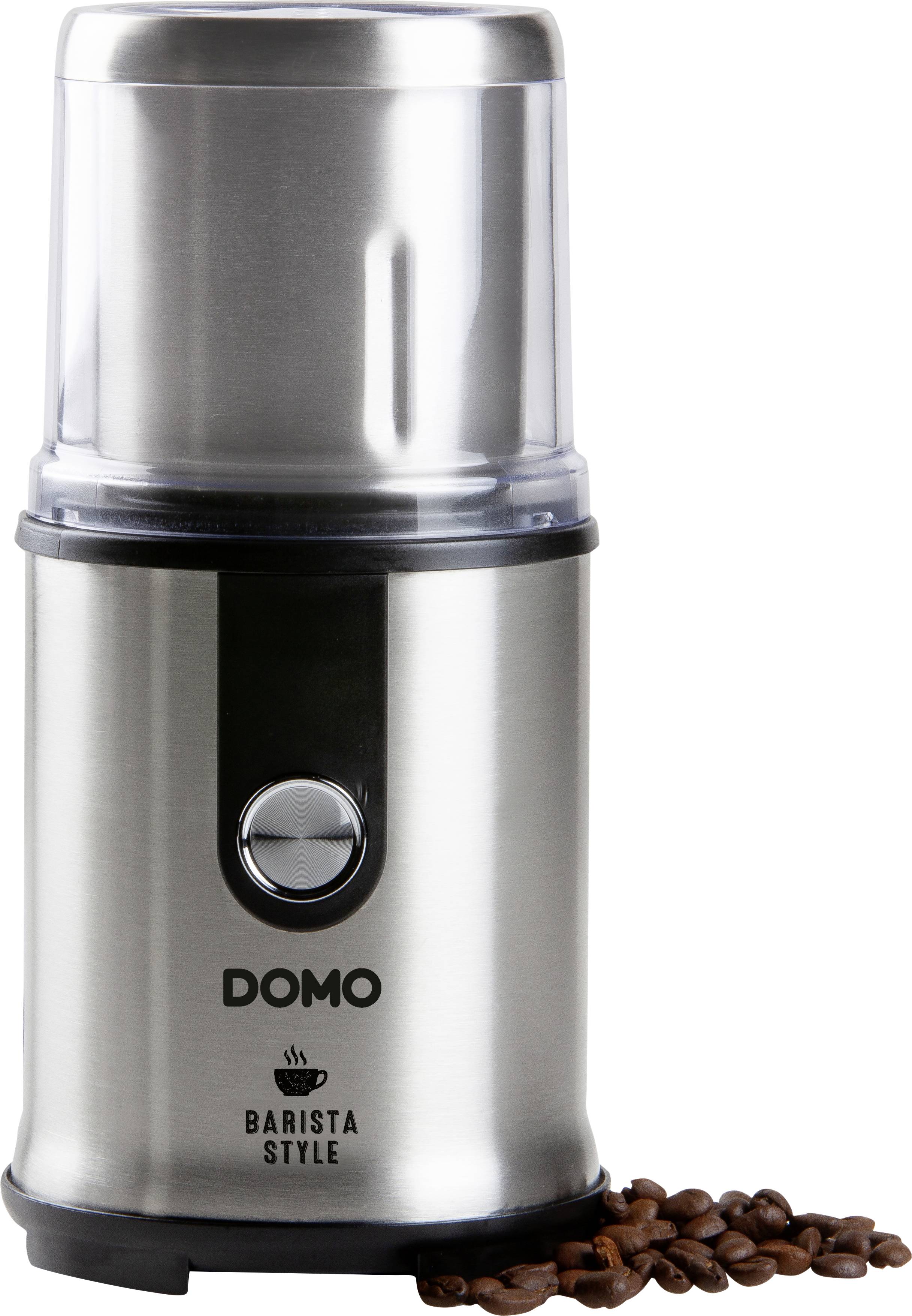 DOMO DO723K Kaffeemühle Silber