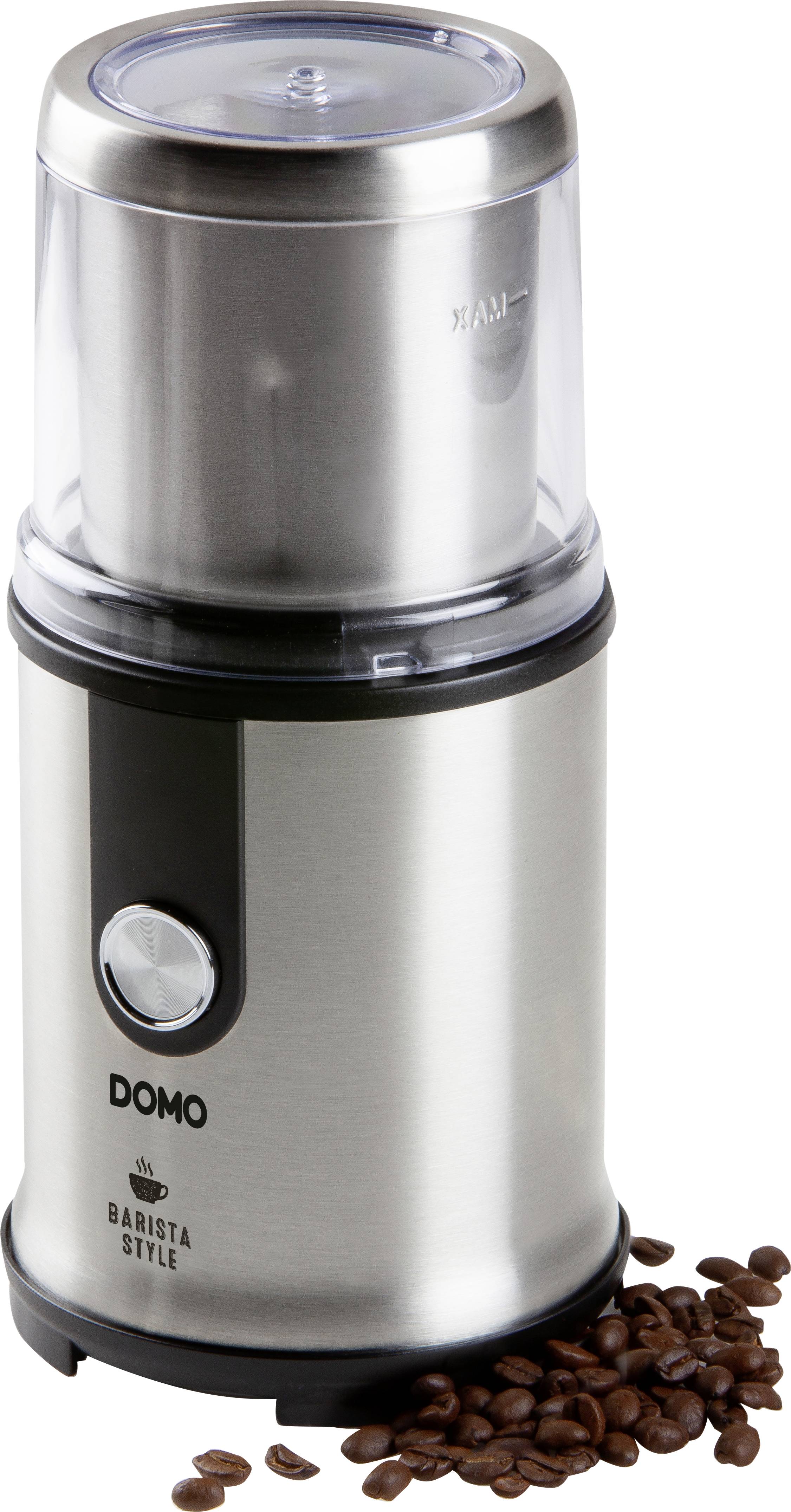 DOMO DO723K Kaffeemühle Silber