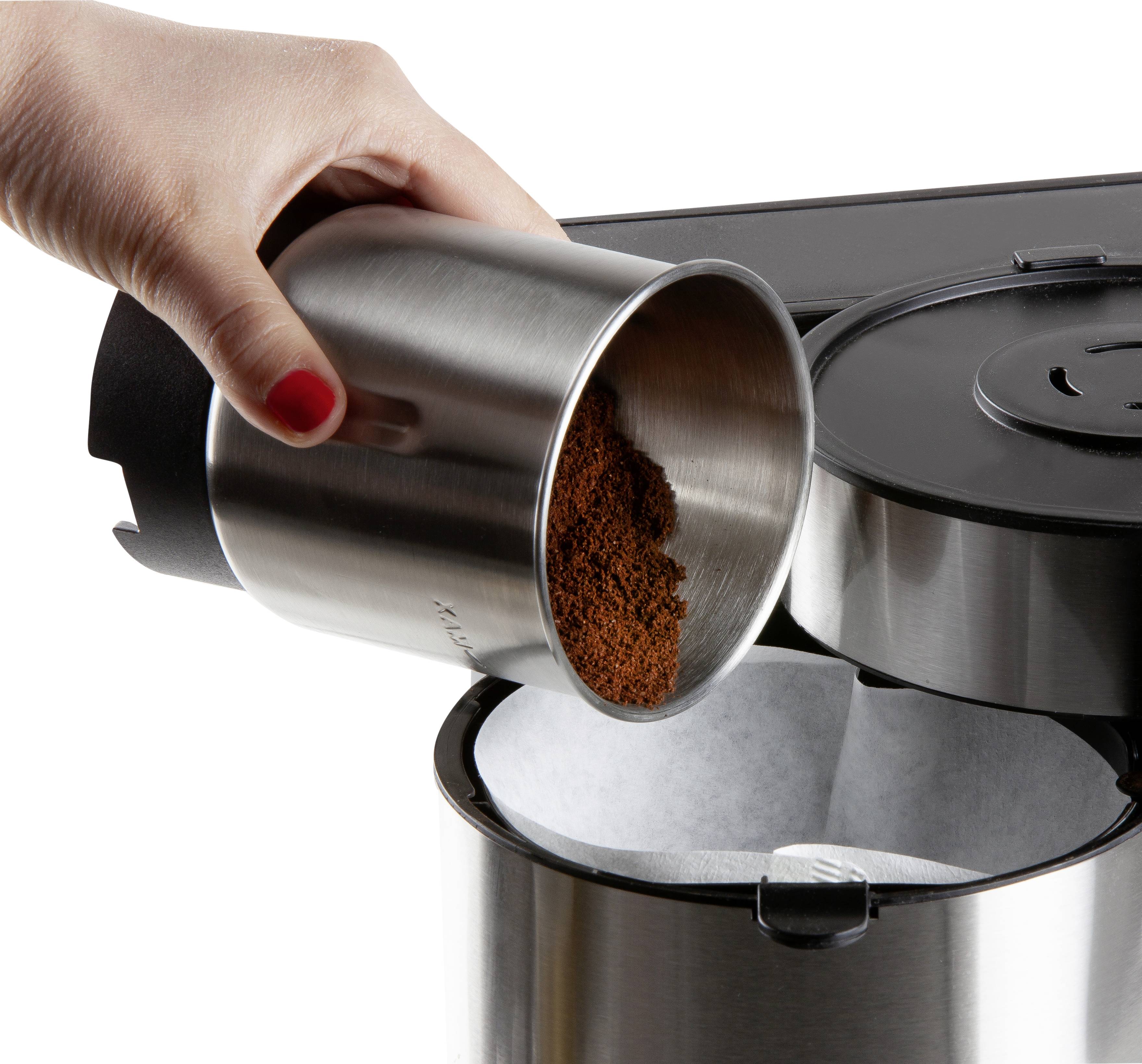 DOMO DO723K Kaffeemühle Silber