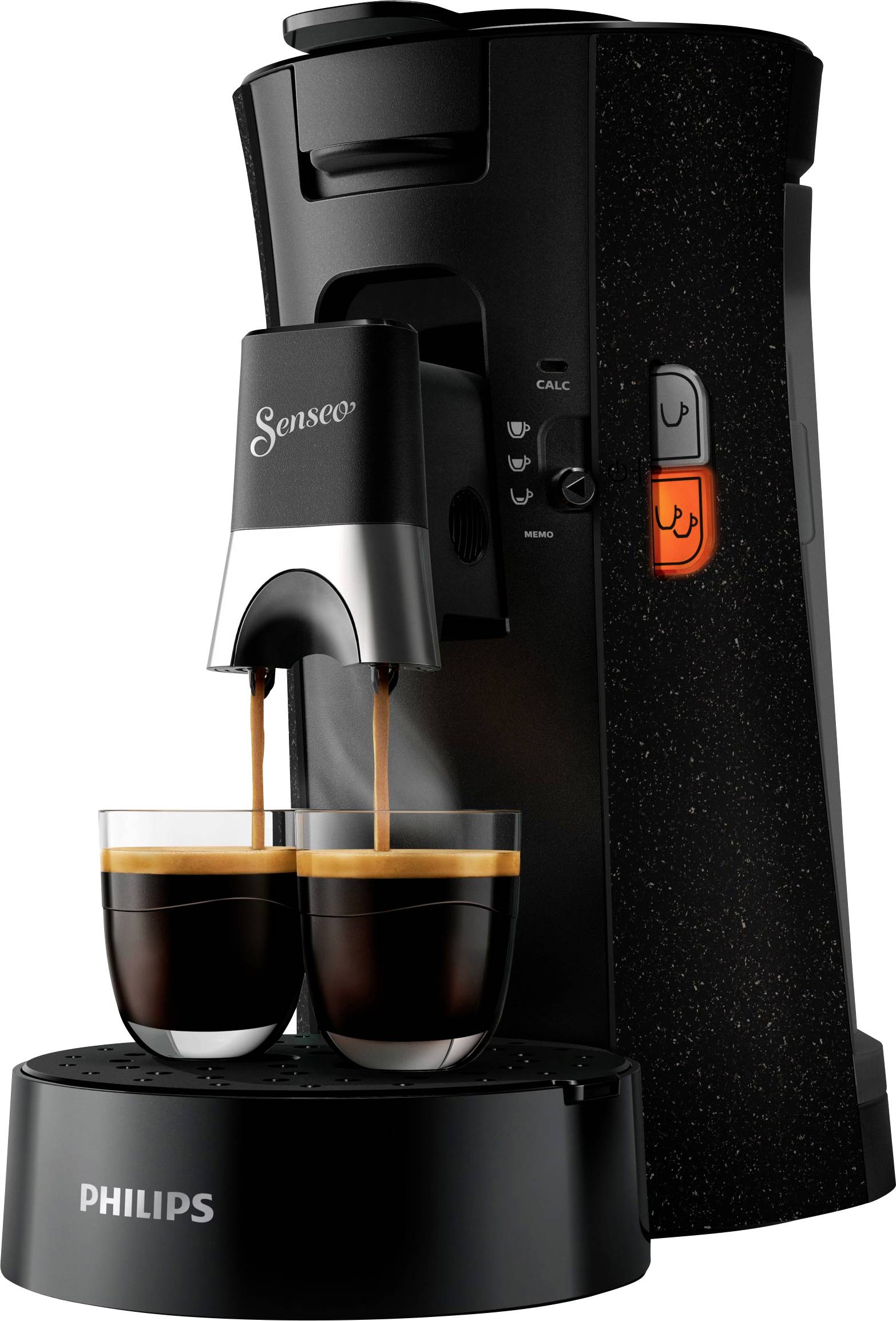 SENSEO® CSA240/20 Kaffeepadmaschine Schwarz Fassungsvermögen Tassen=6