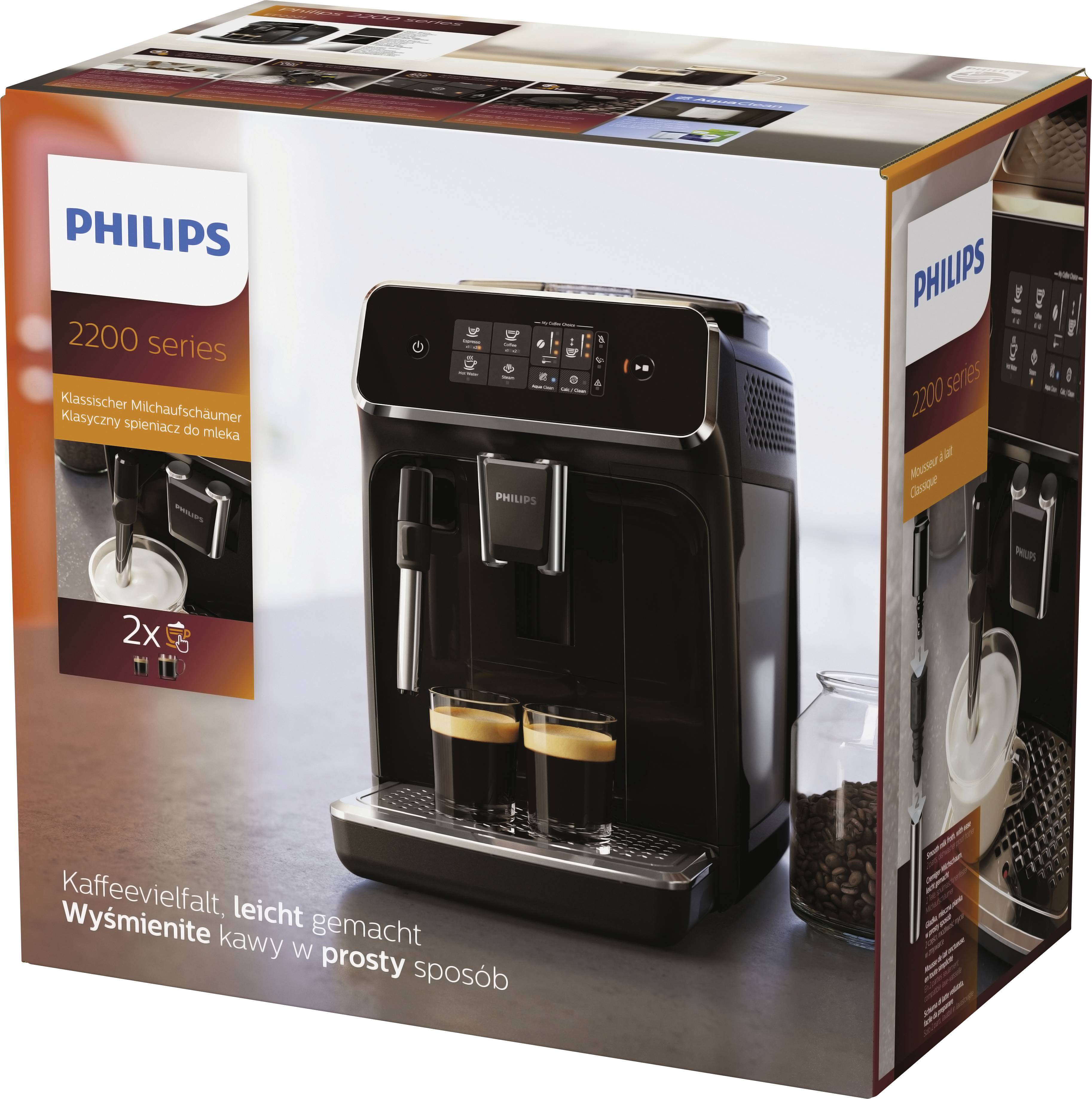 Philips Home EP2221/40 EP2221/40 Kaffeevollautomat Schwarz