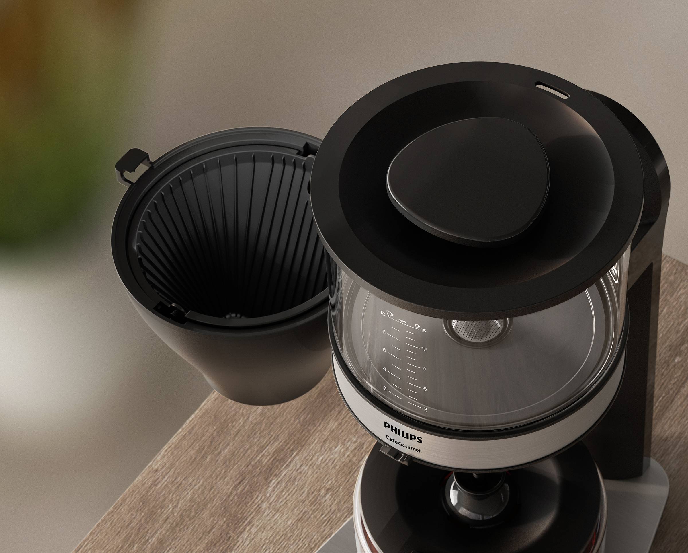 Philips Home HD5416/60 Kaffeemaschine Schwarz