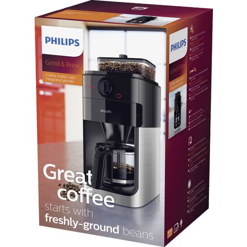 Philips HD7767 00 Kaffeemaschine Schwarz Mit Mahlwerk Versandkostenfrei philips-hd7767-00-kaffeemaschine-schwarz-mit-mahlwerk-versandkostenfrei
