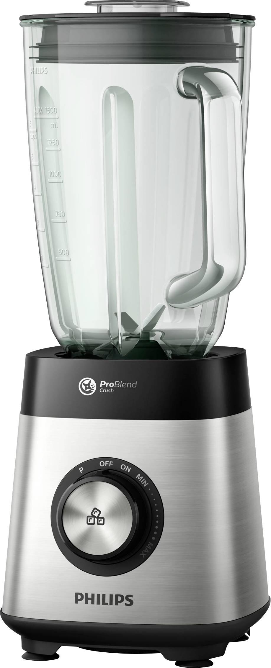 Philips Home HR3571/90 Standmixer 1000W Edelstahl (gebürstet)