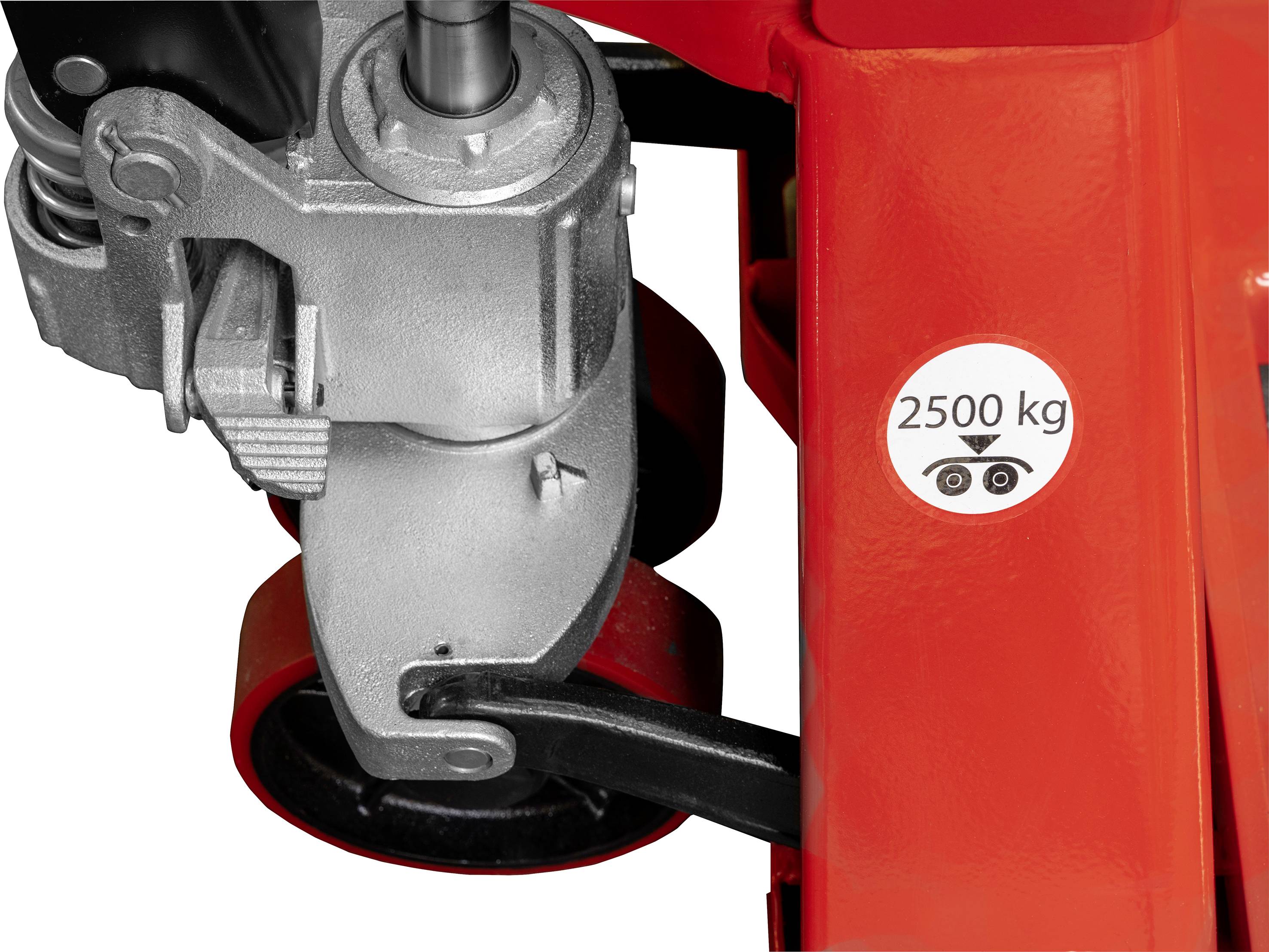 Holzmann Maschinen HUB25KG Palettenhubwagen Tragkraft (max.) 2500kg Gabellänge 1150mm Hubhöhe (max.) 192mm