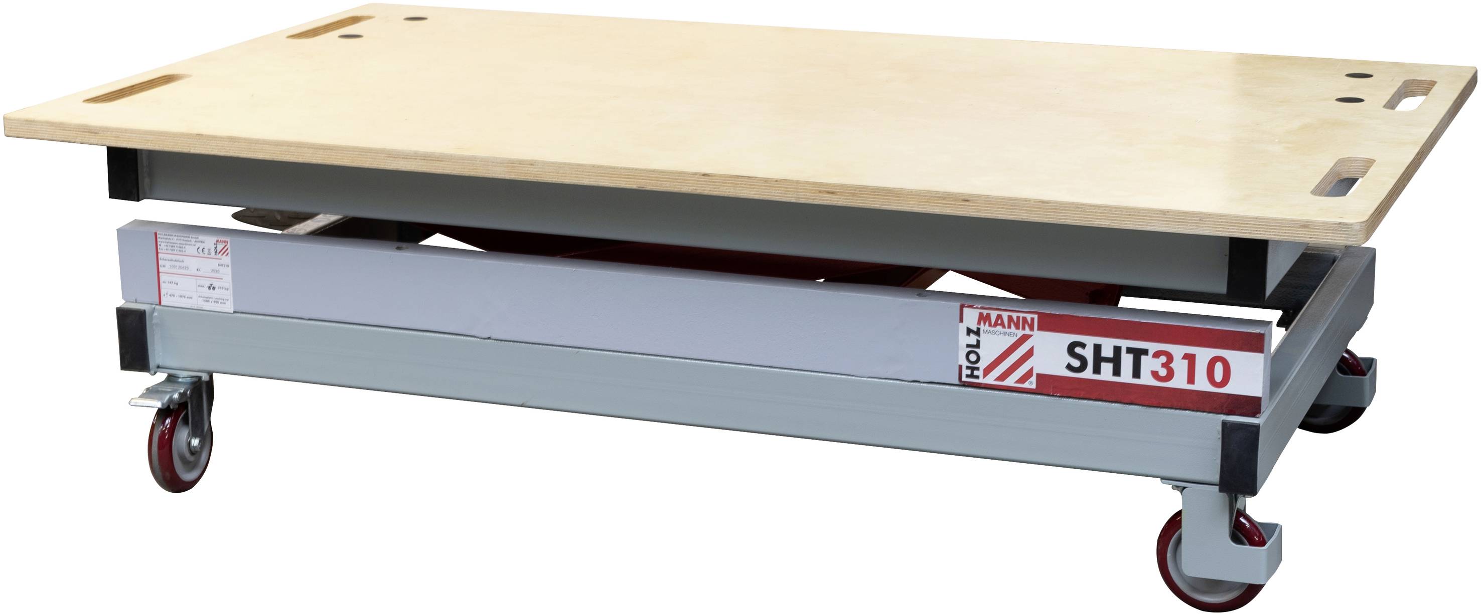 Holzmann Maschinen SHT310 Scherenhubtisch Tragkraft (max.) 310kg