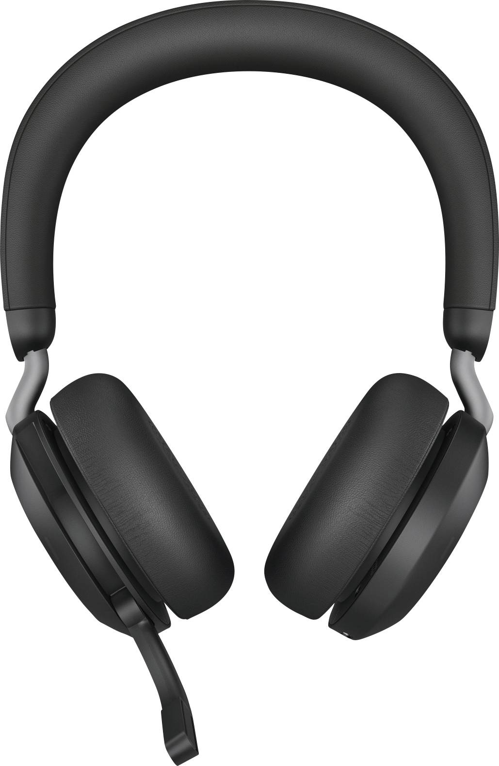 Jabra Evolve2 75 Over Ear Headset kabelgebunden Schwarz Batterieladeanzeige, Mikrofon-Stummschaltung Telefon