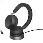 Jabra Evolve2 75 Over Ear Headset kabelgebunden Schwarz Batterieladeanzeige, Mikrofon-Stummschaltung Telefon Jabra Evolve2 75 Over Ear Headset kabelgebunden Schwarz Batterieladeanzeige, Mikrofon-Stummschaltung Telefon