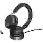 Jabra Evolve2 75 Telefon Over Ear Headset kabelgebunden Schwarz Batterieladeanzeige, Mikrofon-Stumm