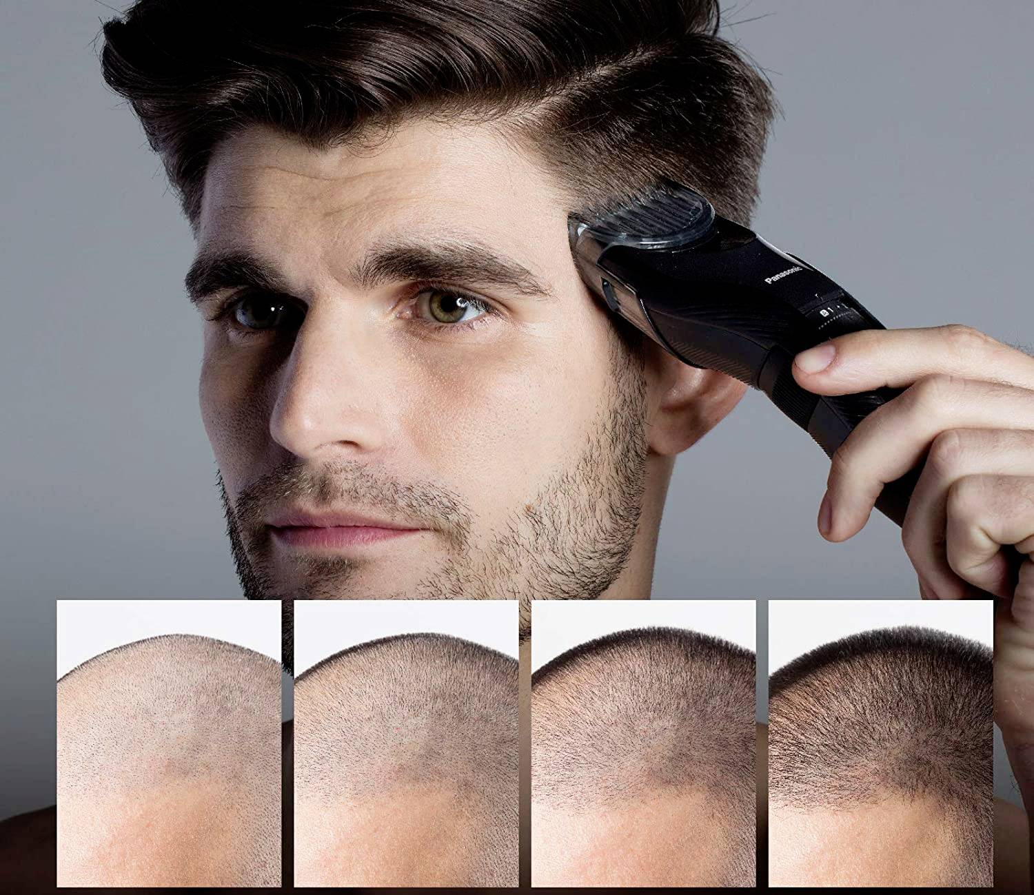 Panasonic ER-GC53 Haarschneider abwaschbar Schwarz