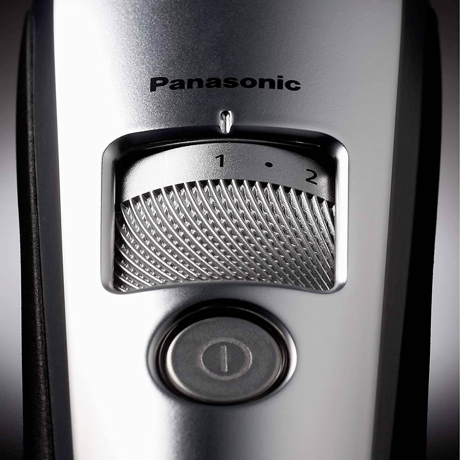Panasonic ER-SB60 Bartschneider abwaschbar Silber, Schwarz
