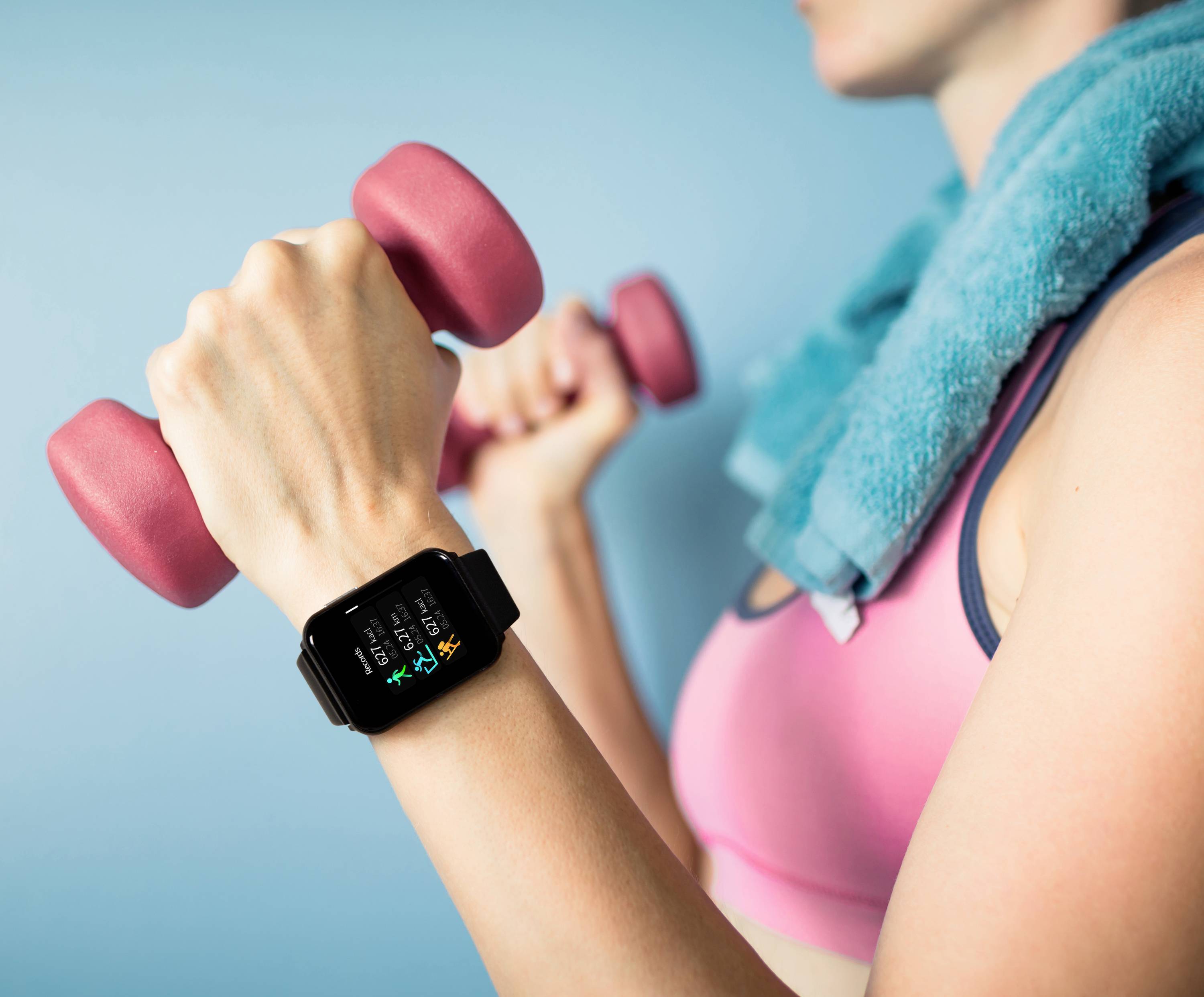 Technaxx Smartwatch TX-SW7HR Schwarz