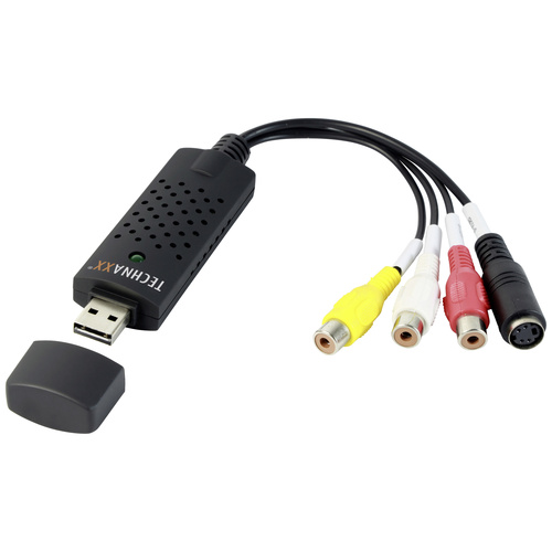 Technaxx TX-20 Video Grabber Plug und Play, inkl. Video-Bearbeitungssoftware