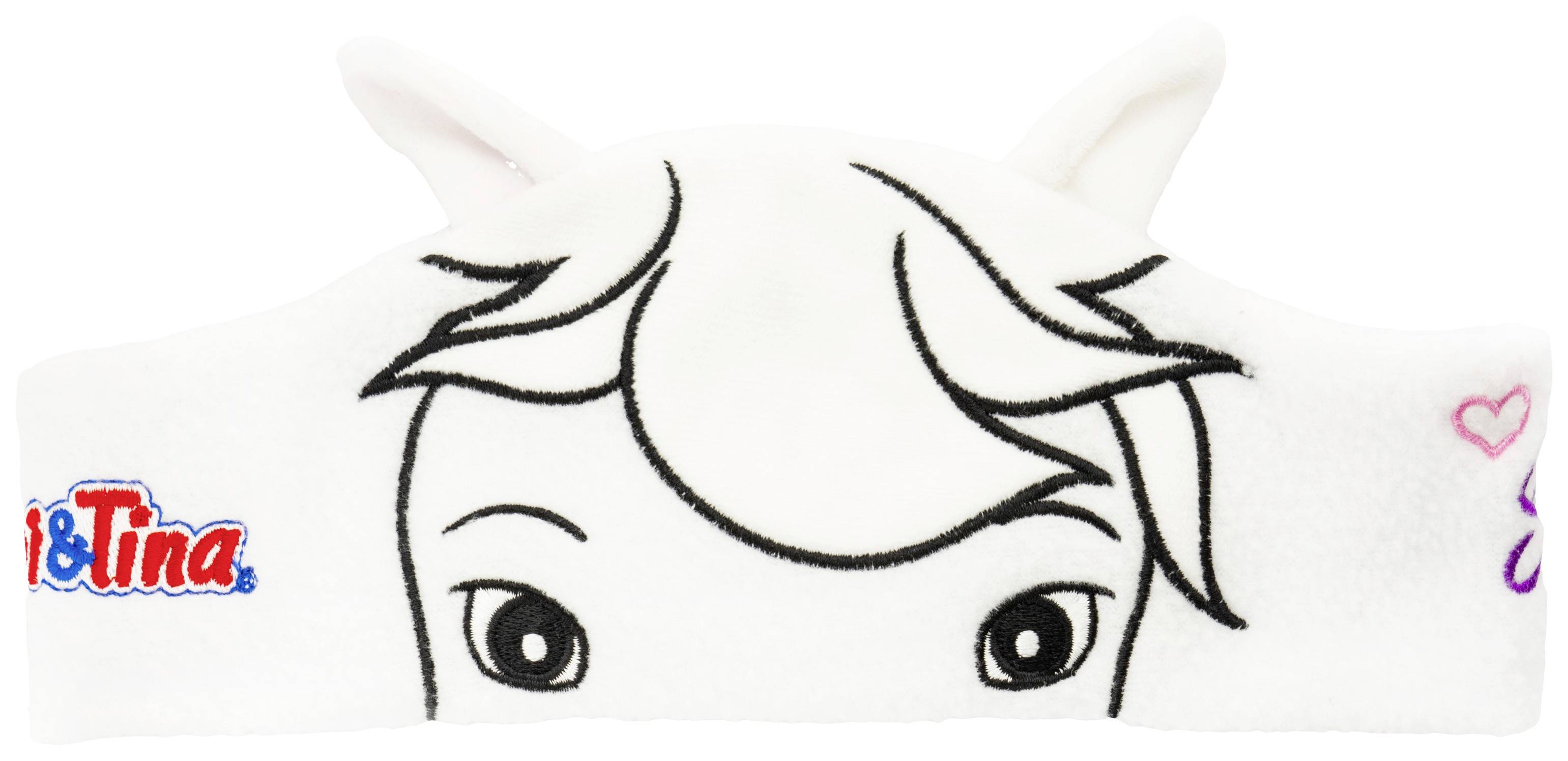 Technaxx Bibi&Tina On Ear Kopfhörer kabelgebunden Weiß Lautstärkebegrenzung, Stirnband Kinder