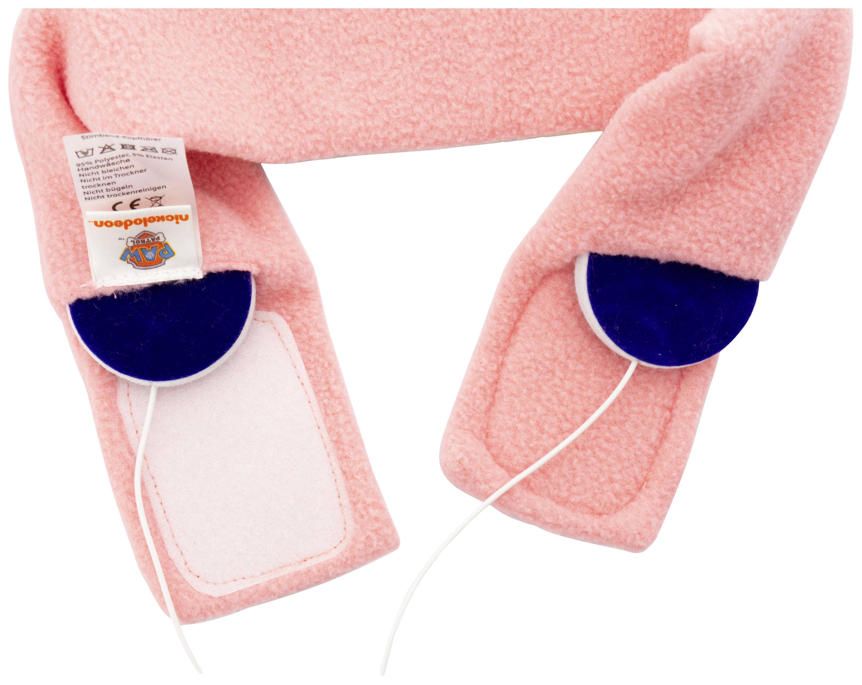 Technaxx PAW Patrol On Ear Kopfhörer kabelgebunden Rosa Lautstärkebegrenzung, Stirnband Kinder