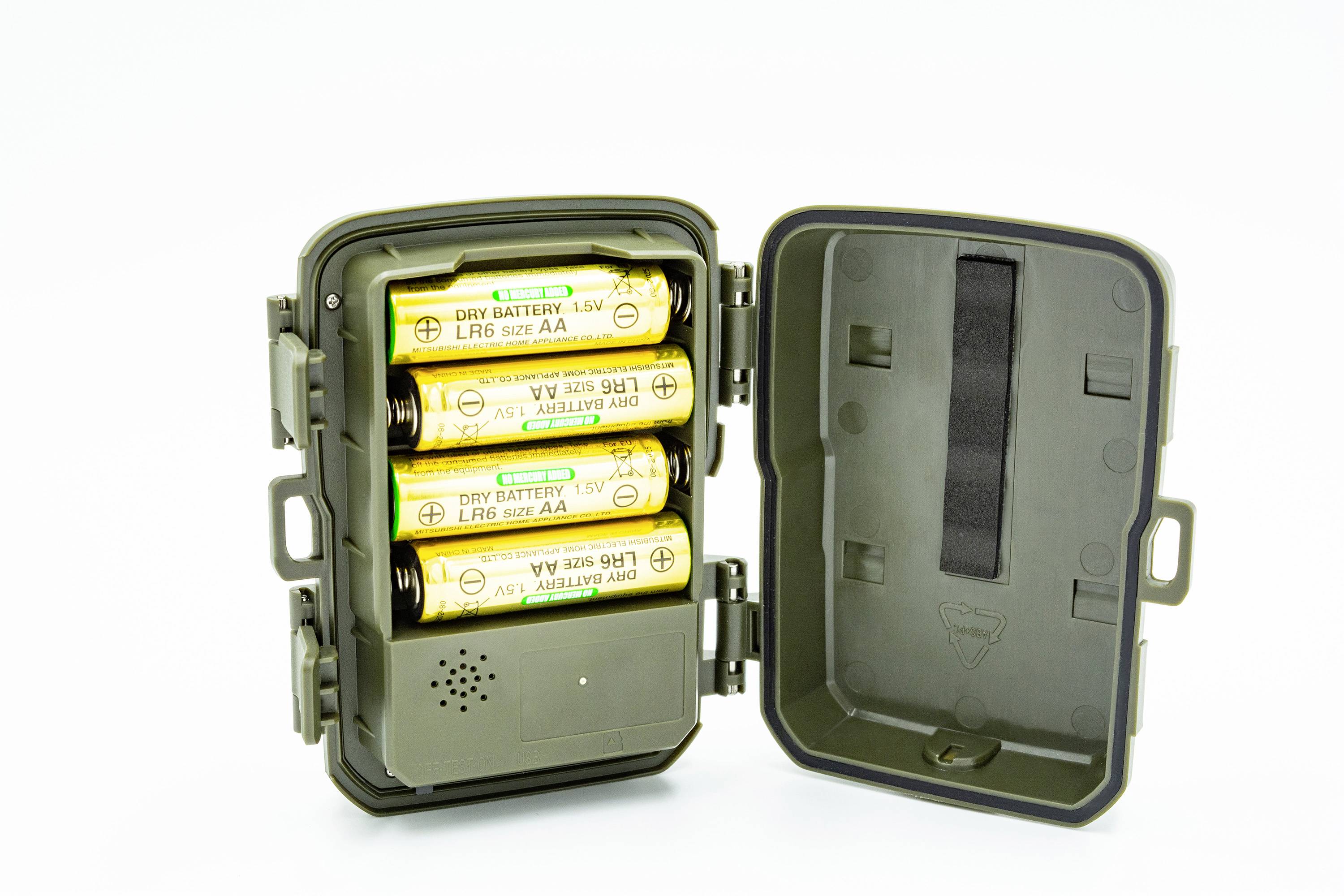 Technaxx TX-165 Wildkamera Tonaufzeichnung, Black LEDs, inkl. Klemmhalterung Grün