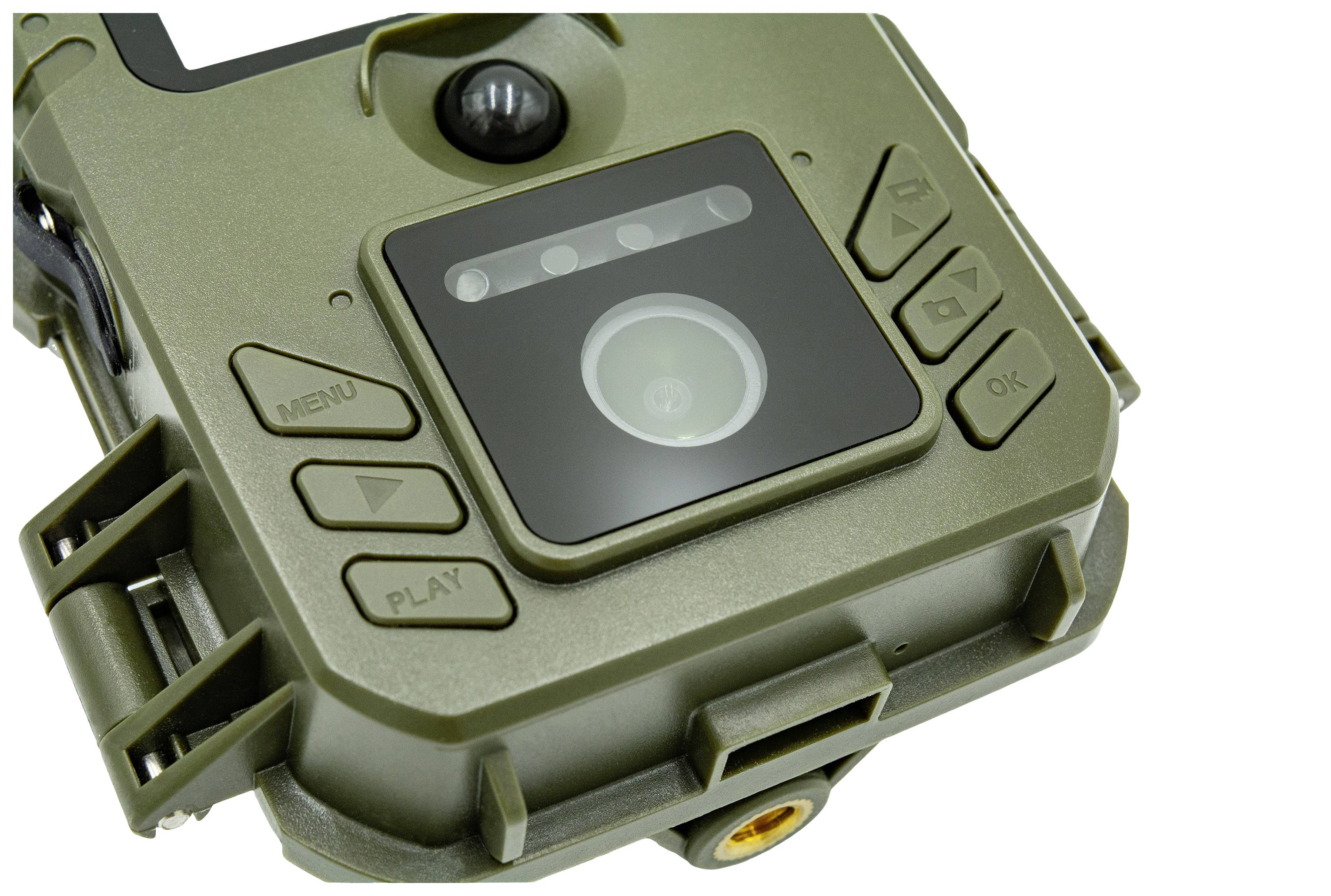 Technaxx TX-165 Wildkamera Tonaufzeichnung, Black LEDs, inkl. Klemmhalterung Grün