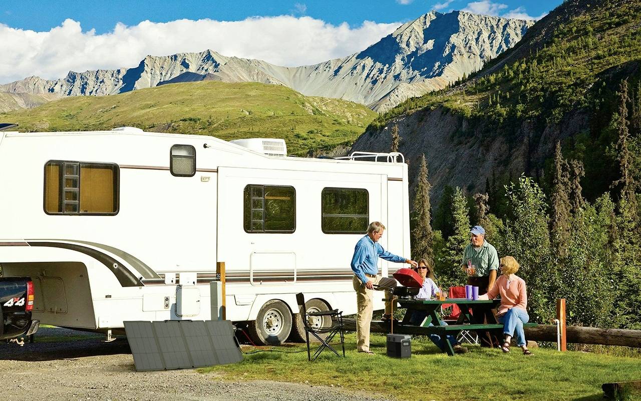 ECOFLOW 110w Solar Panel 661023 Solar-Ladegerät 110W