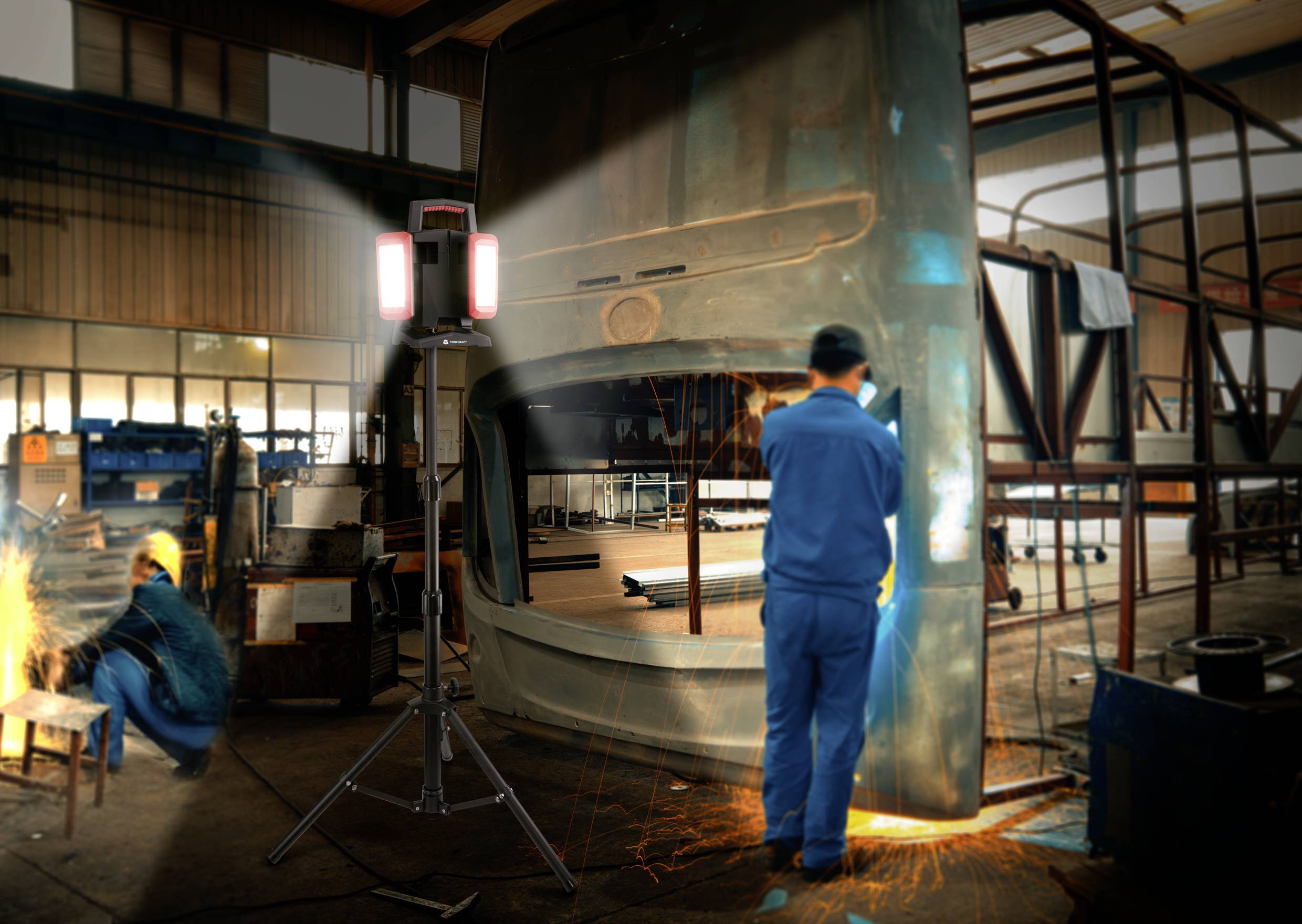 TOOLCRAFT SMD LED Arbeitsleuchte 4500lm TO-7449126