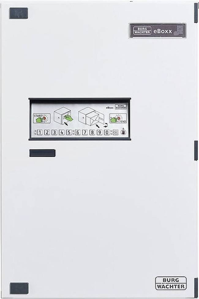 Burg Wächter 41920 eBoxx E 635W Paketbriefkasten Weiß