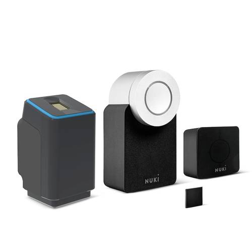 EKEY UNO 200125 Fingerprint Zugangssystem plus Türschlossantrieb Aufputz 12V IP54 Bluetooth-fähig
