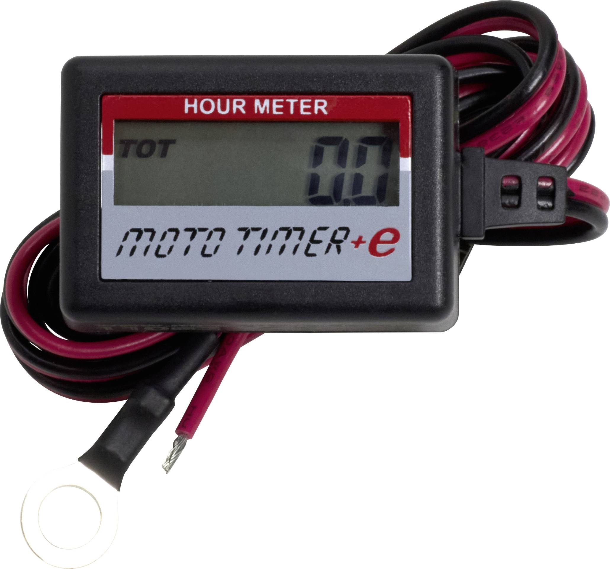 Motogroup Betriebsstundenzähler LCD Display, Ziffernhöhe 6,5mm