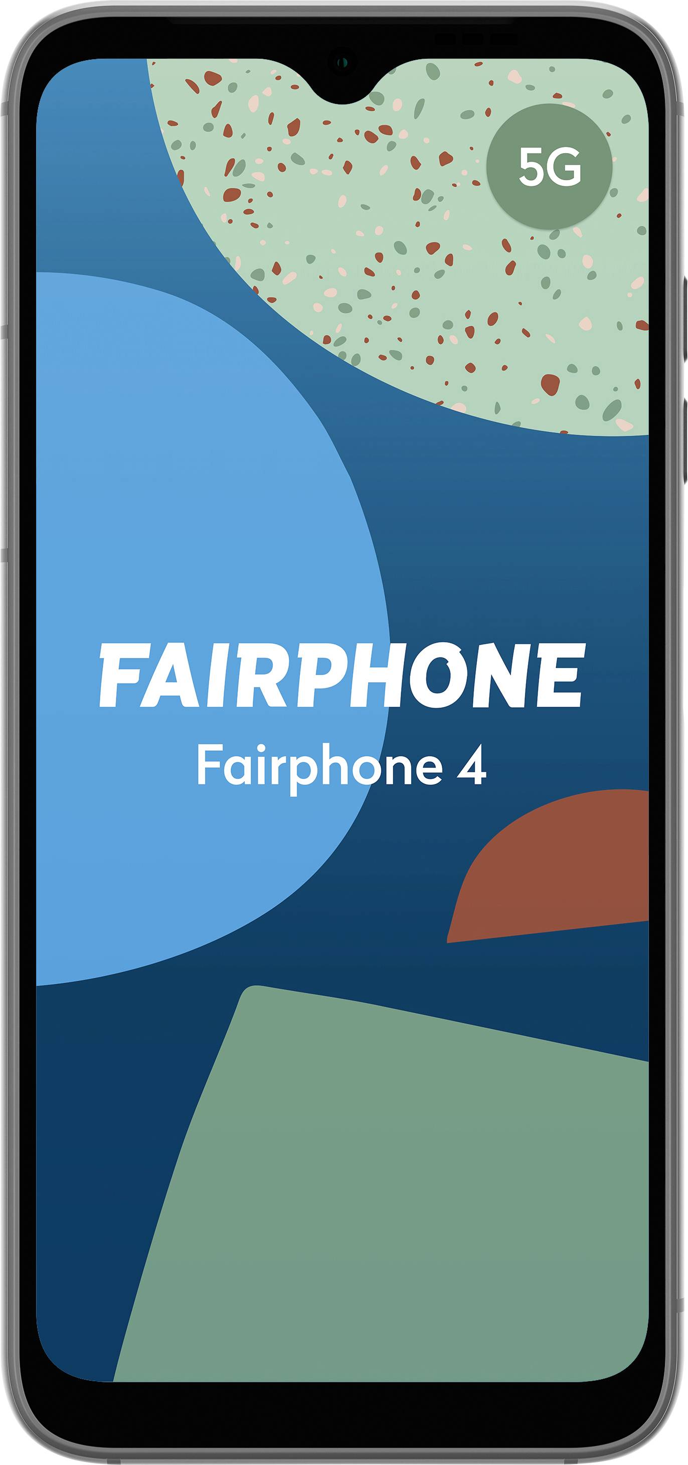 Fairphone Fairphone 4 128 GB Grau 16 cm (6.3 Zoll) Smartphone