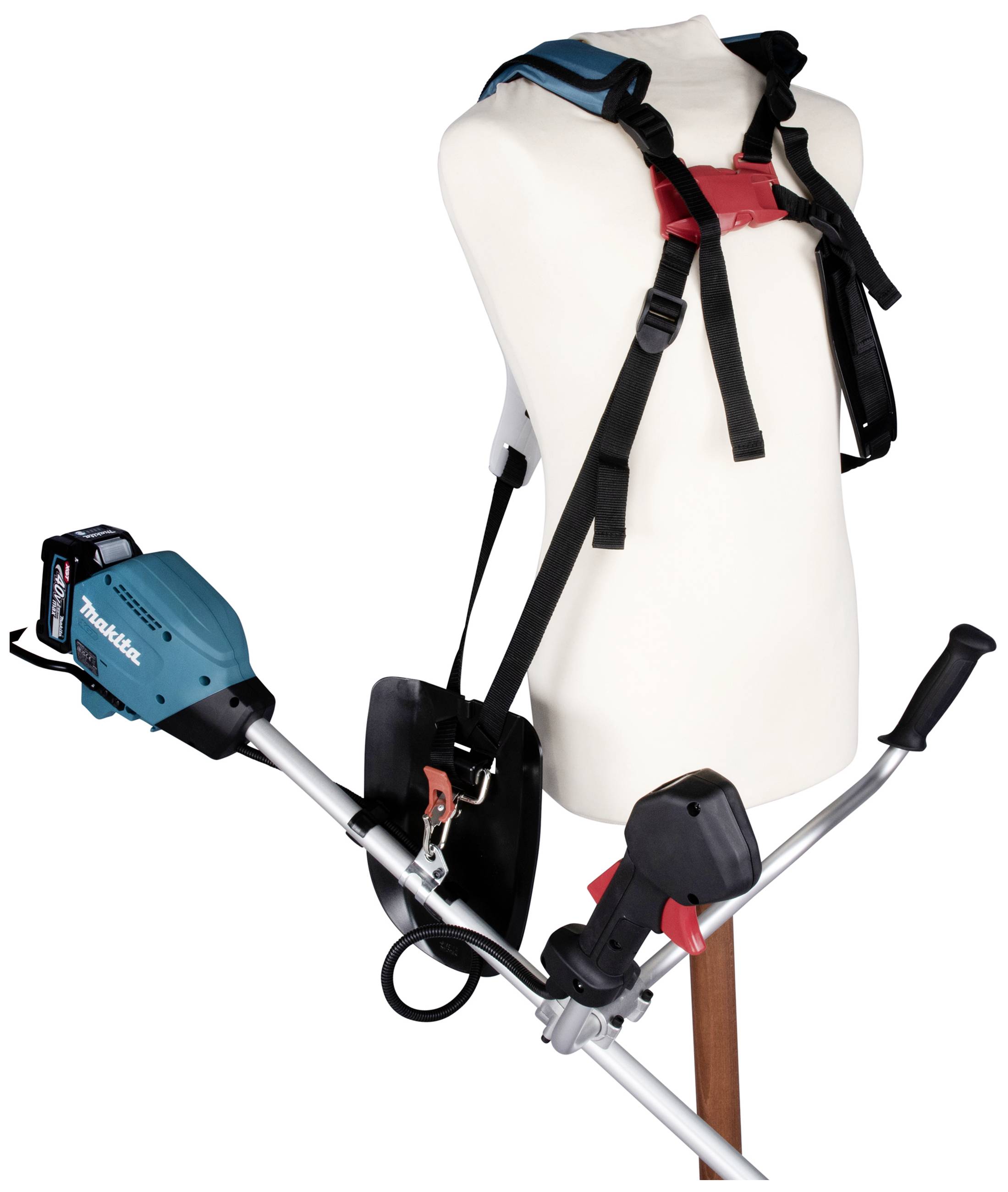 Makita Akku-Rasentrimmer UR002G, für große Flächen, 5,8 kg, 1802x 530 x 500 mm