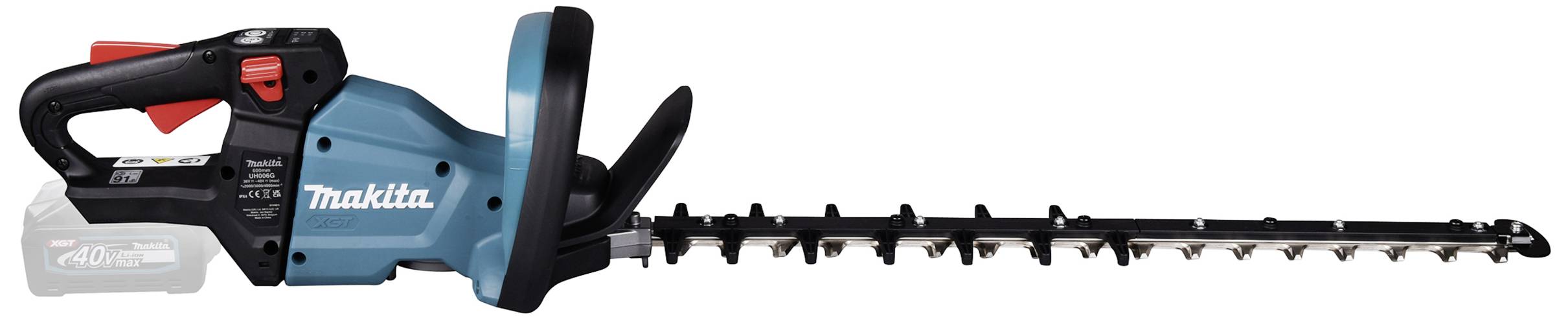 Makita UH006GZ Akku Heckenschere 40 V Li-Ion 600 mm