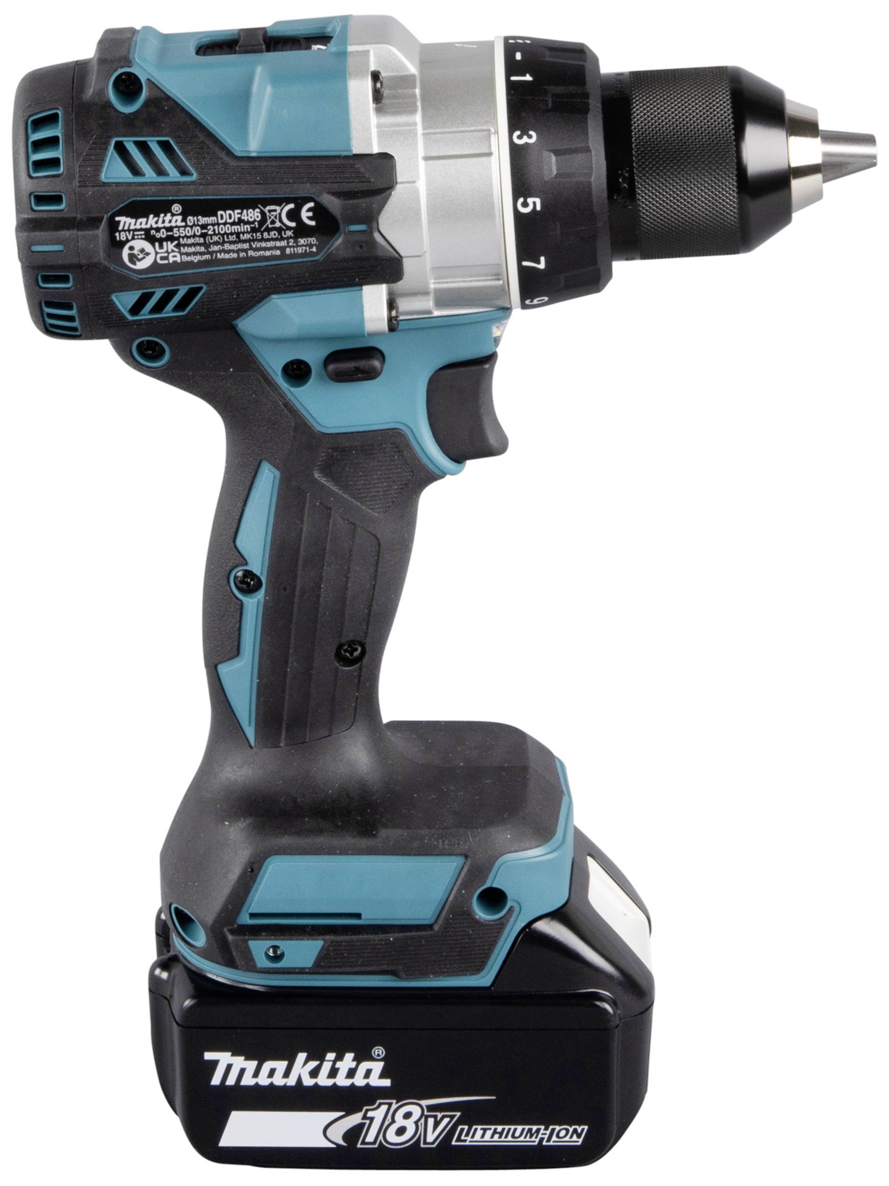 Makita DDF486RTJ Akku-Bohrschrauber 18 V Li-Ion bürstenlos
