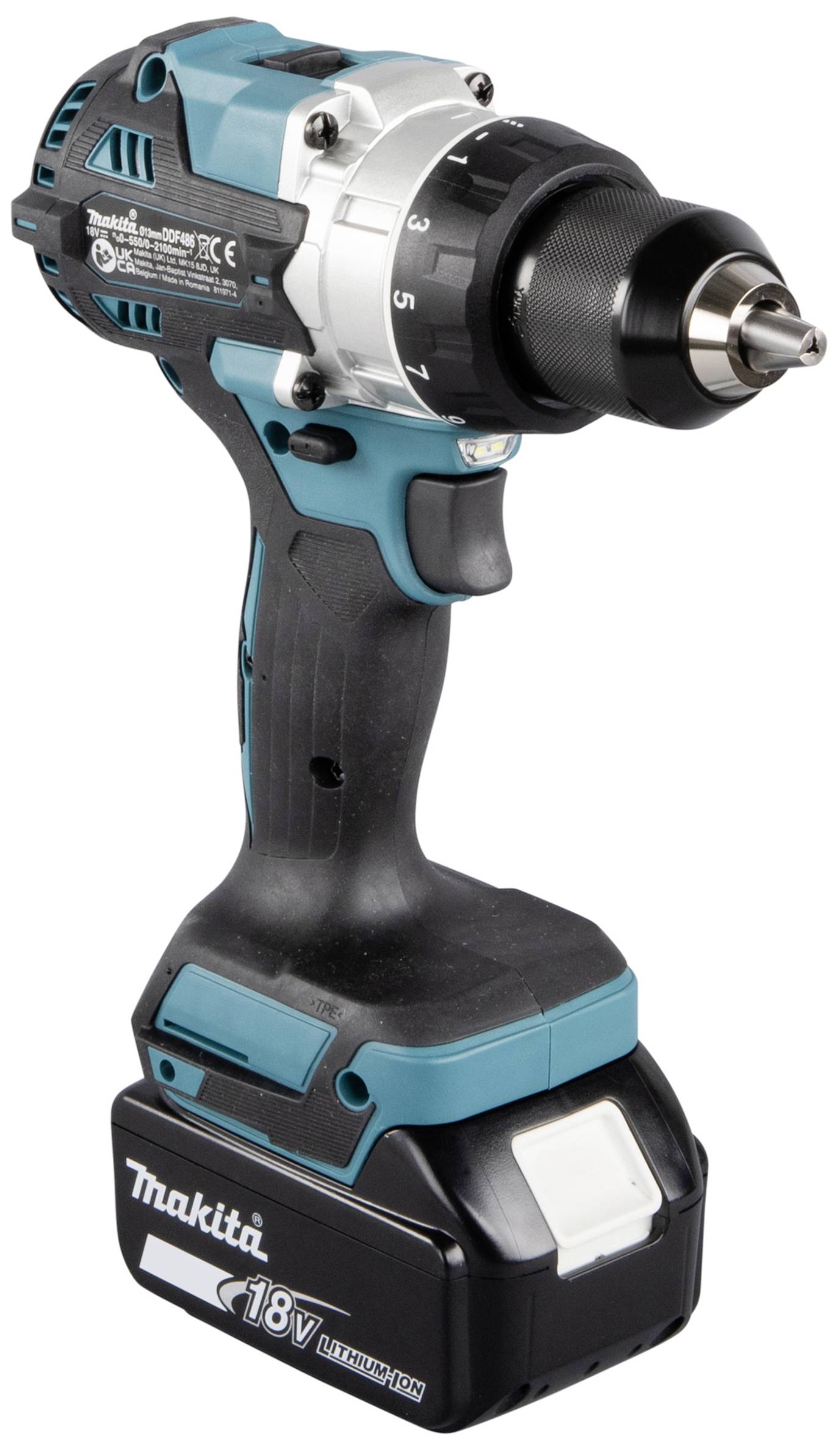 Makita DDF486RTJ Akku-Bohrschrauber 18 V Li-Ion bürstenlos