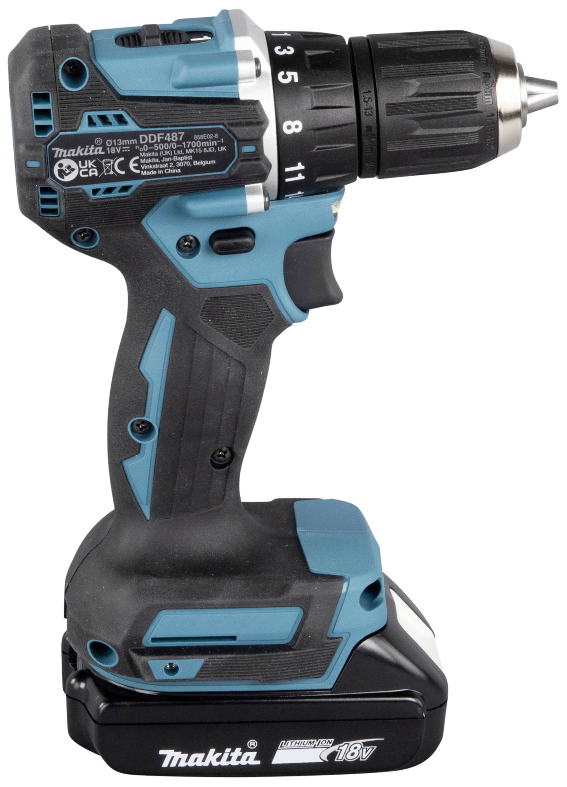 Makita DDF487RAJ Akku-Bohrschrauber 18V Li-Ion bürstenlos
