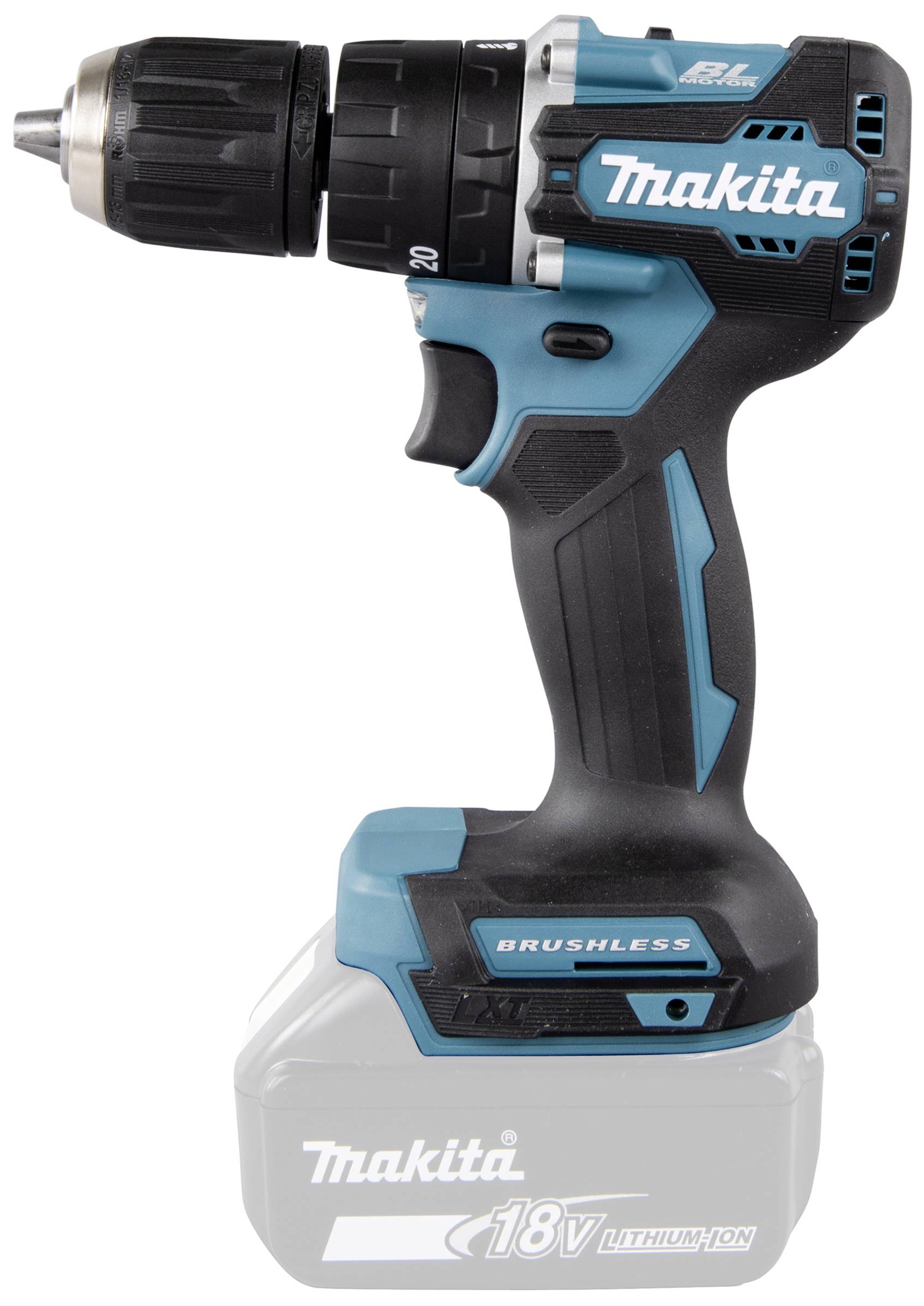 Makita DHP487Z -Akku-Schlagbohrschrauber bürstenlos, ohne Akku, ohne Ladegerät