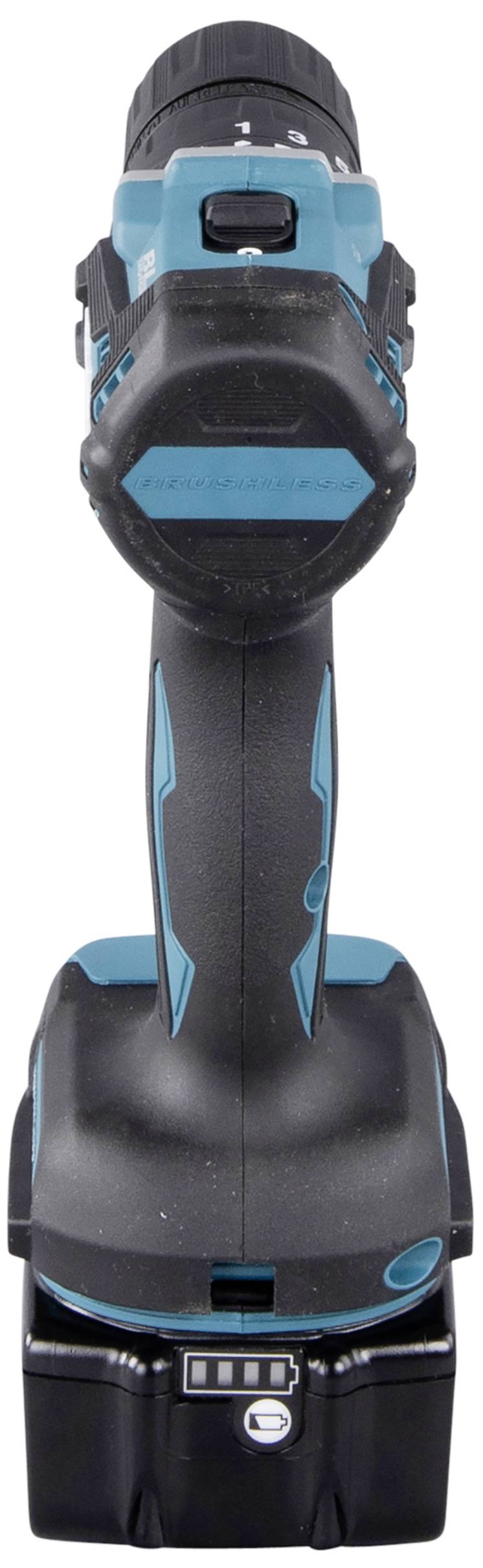 Makita DHP487RAJ -Akku-Schlagbohrschrauber bürstenlos, inkl. 2. Akku, inkl. Ladegerät, inkl. Koffer