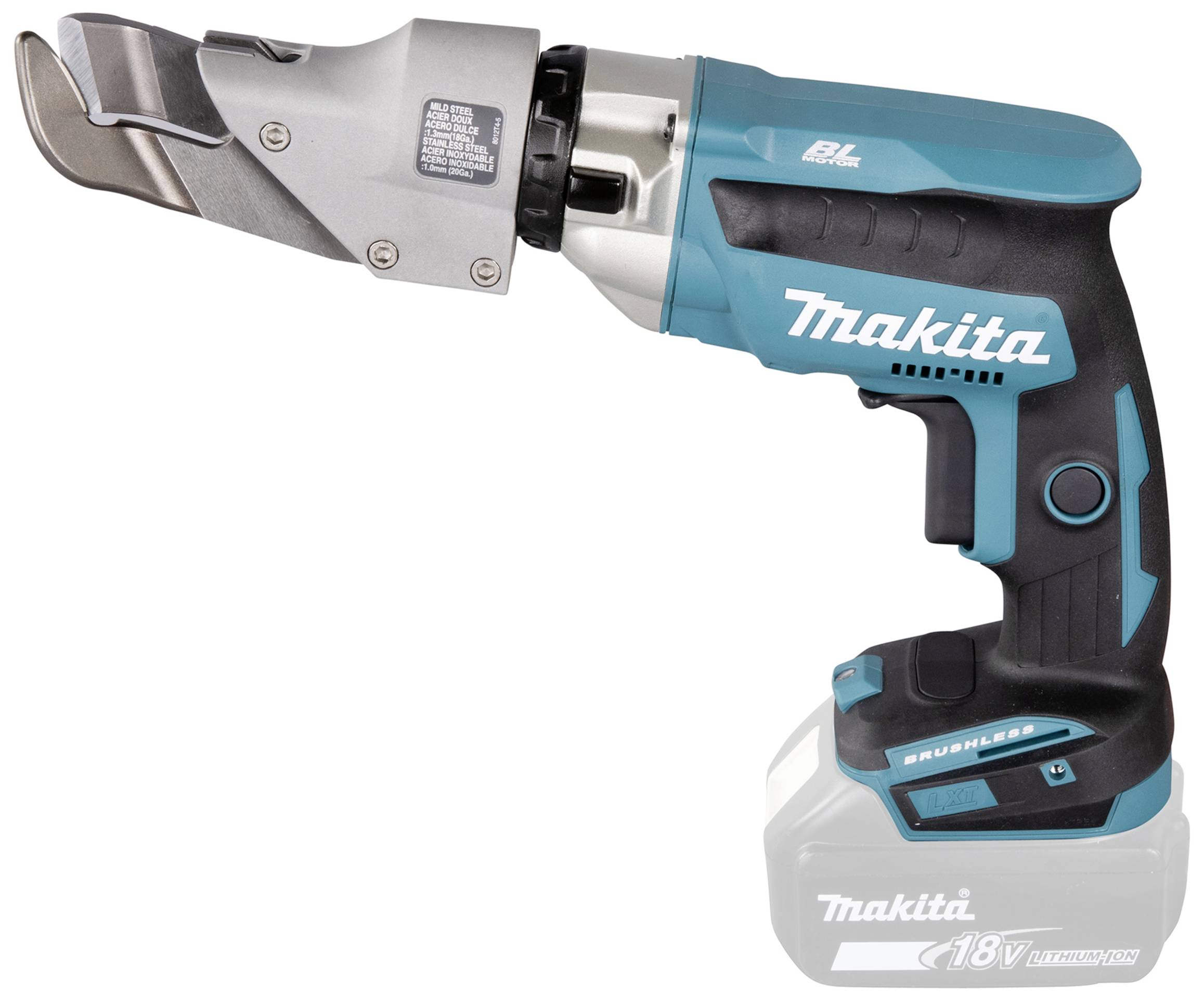 Makita Akku-Kurvenschere DJS131Z bürstenlos, ohne Akku, ohne Ladegerät