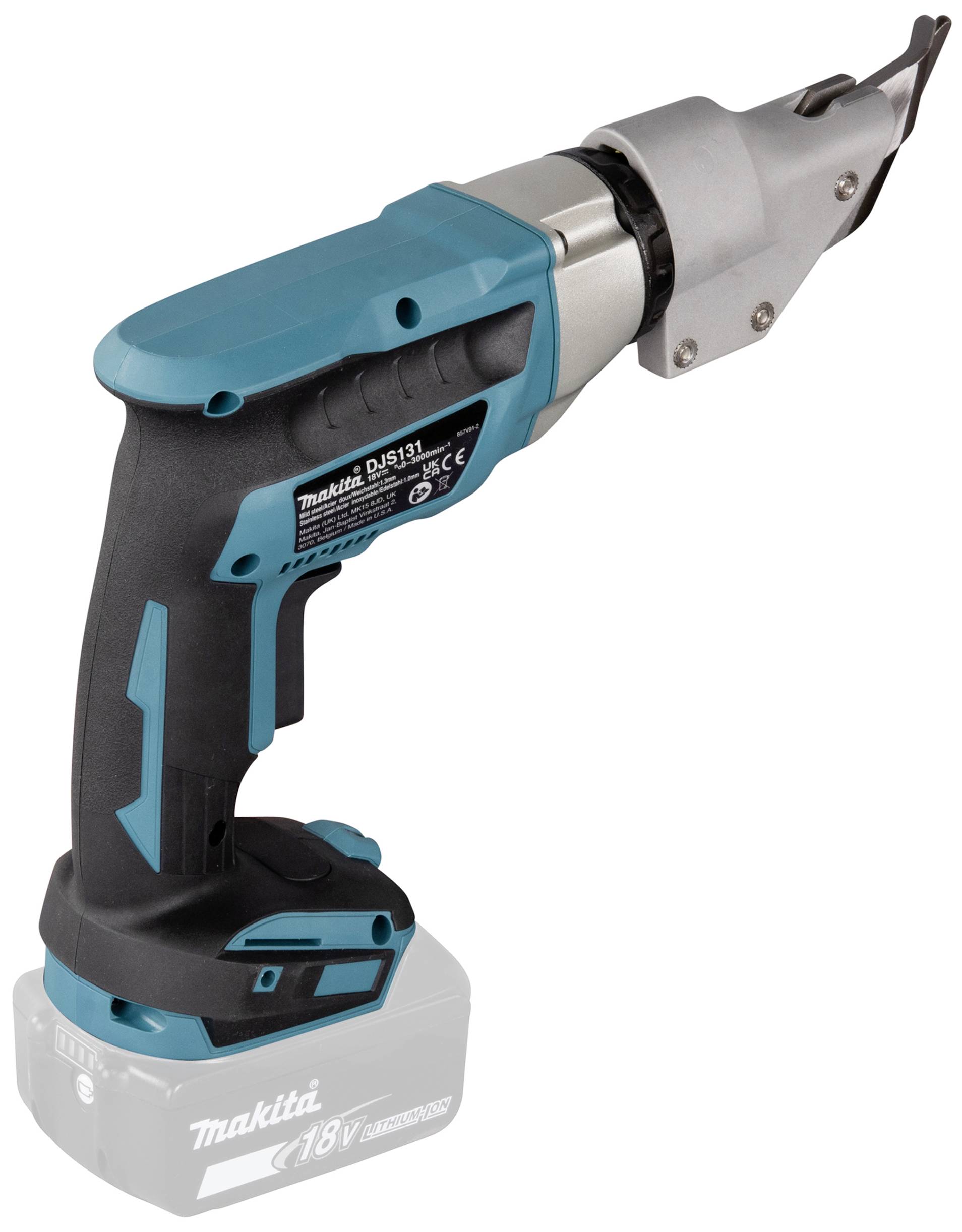 Makita Akku-Kurvenschere DJS131Z bürstenlos, ohne Akku, ohne Ladegerät