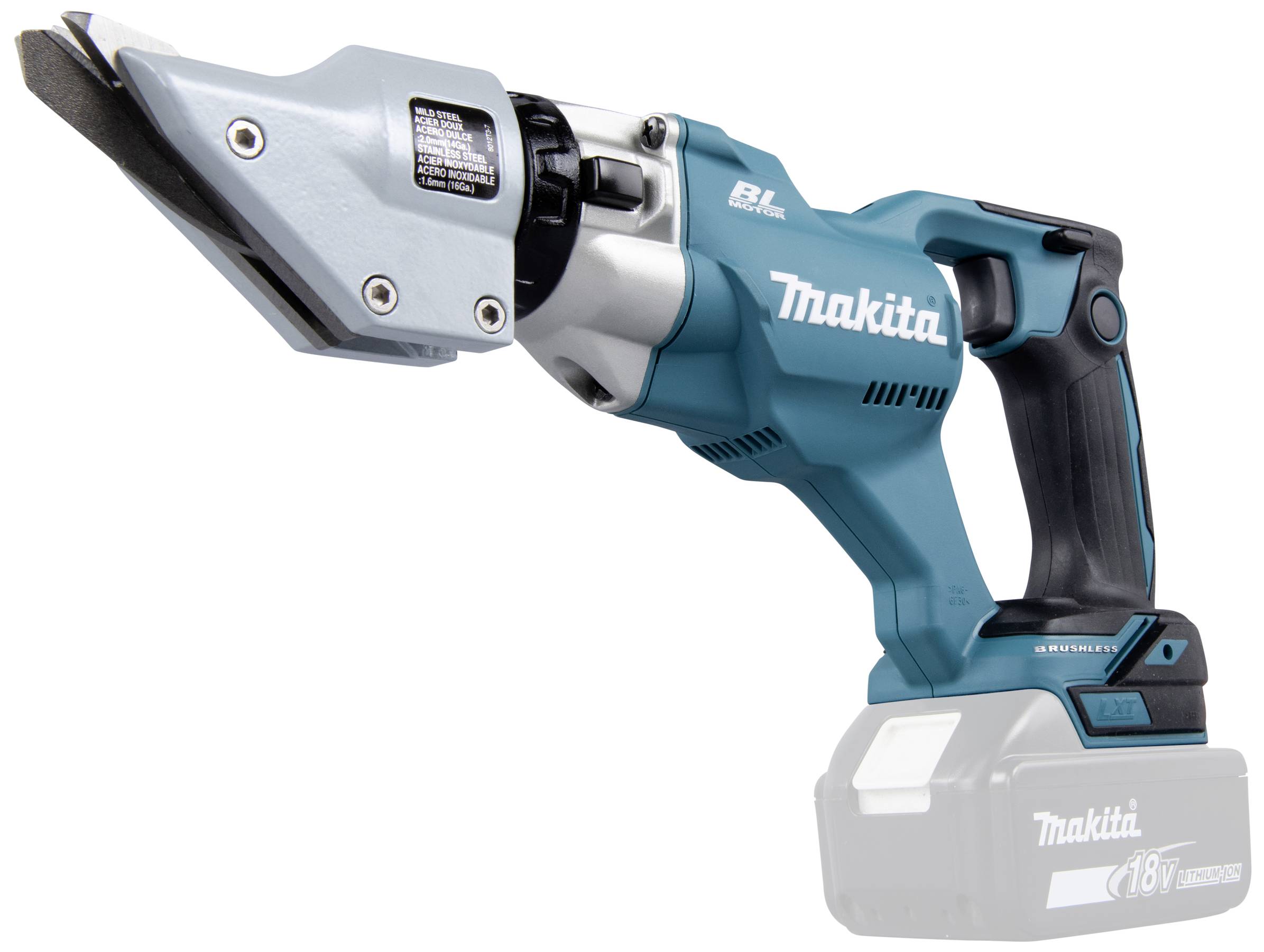 Makita Akku-Blechschere DJS200Z bürstenlos, ohne Akku, ohne Ladegerät
