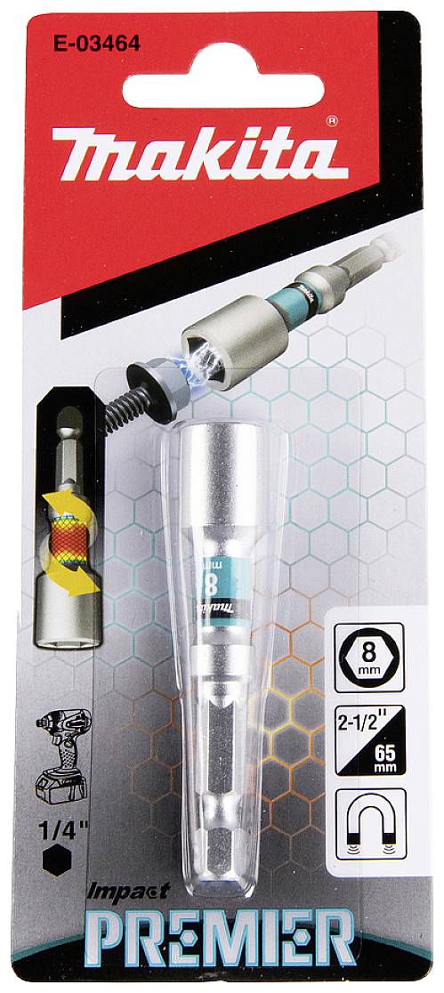 Makita E-03464 Torsion-Steckschlüssel 8 mm SW 8 1/4"